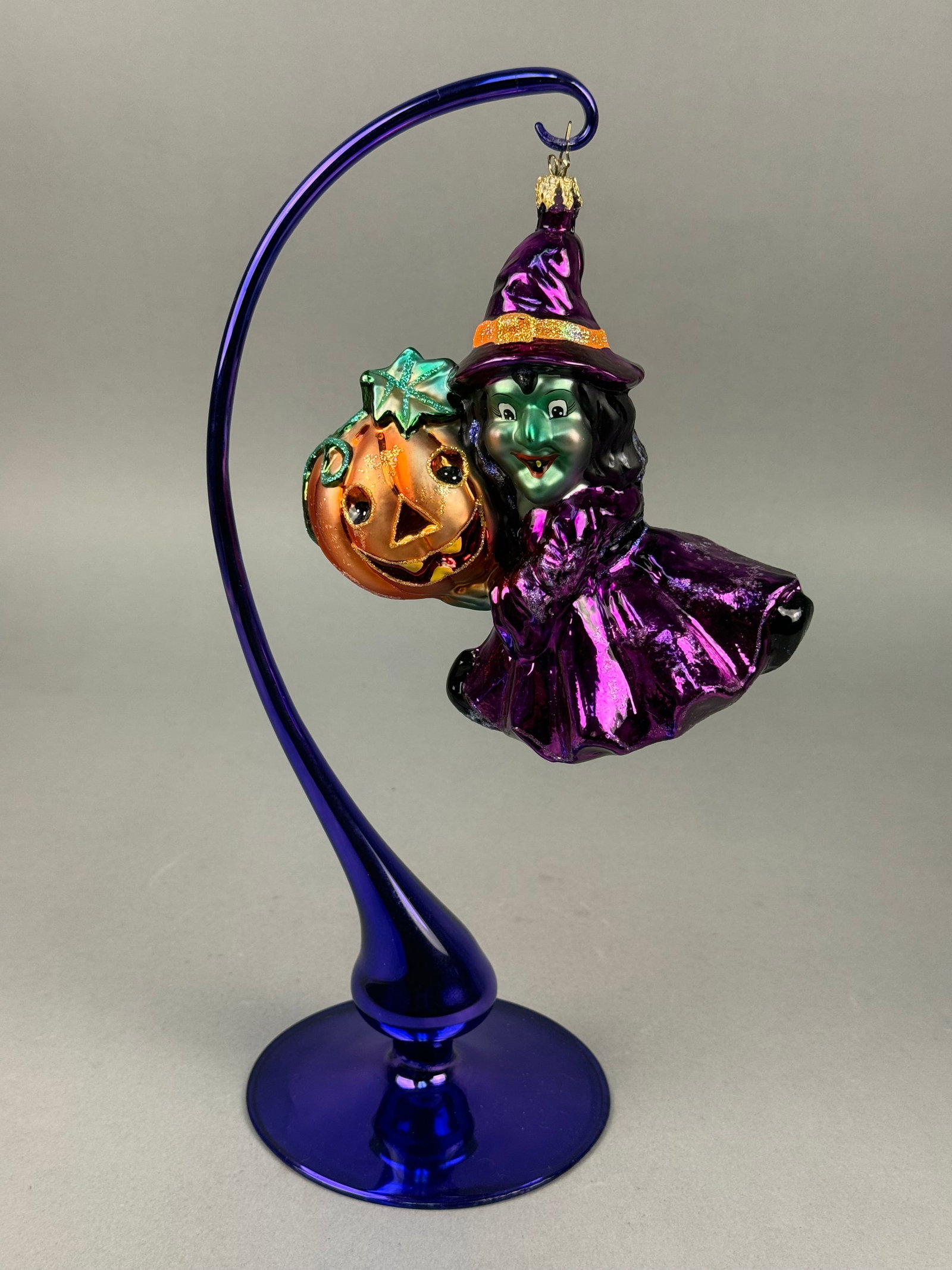 Radko Witchy Woman Halloween Blown Glass Ornament (1 of 5)