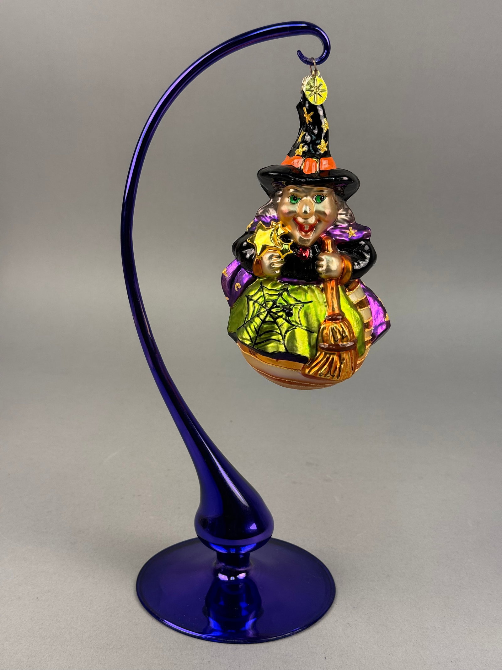 Radko Halloween Witch Glass Ornament (1 of 5)