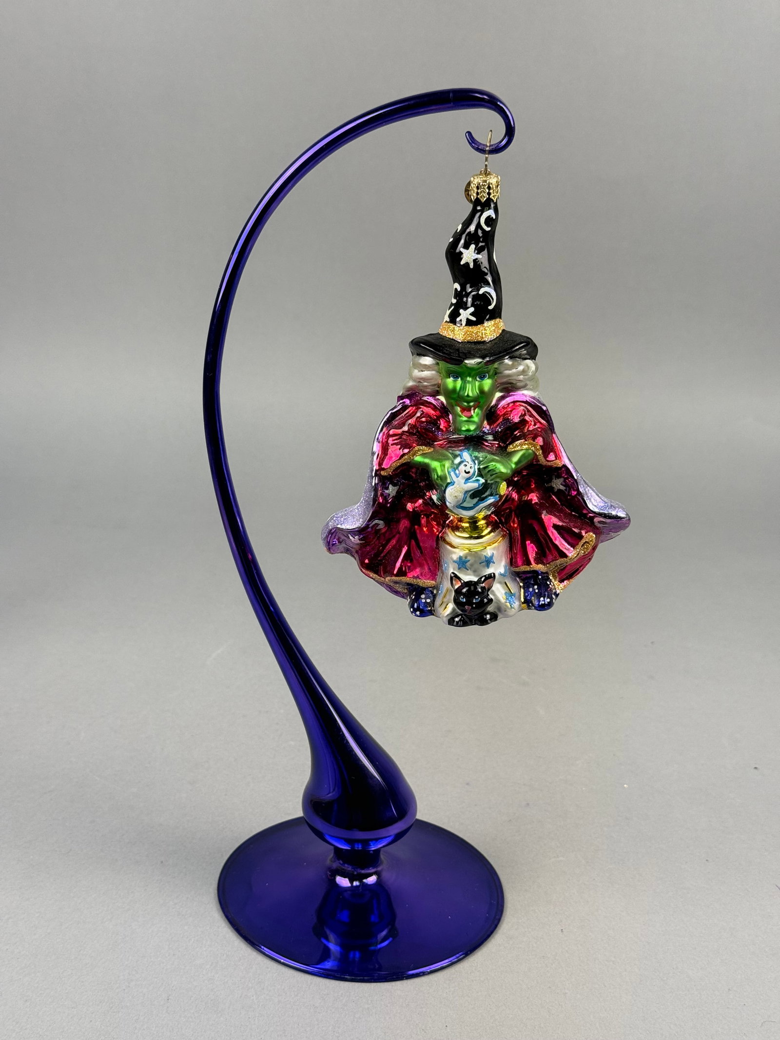 Radko Blown Glass Halloween Witch Ornament (1 of 7)