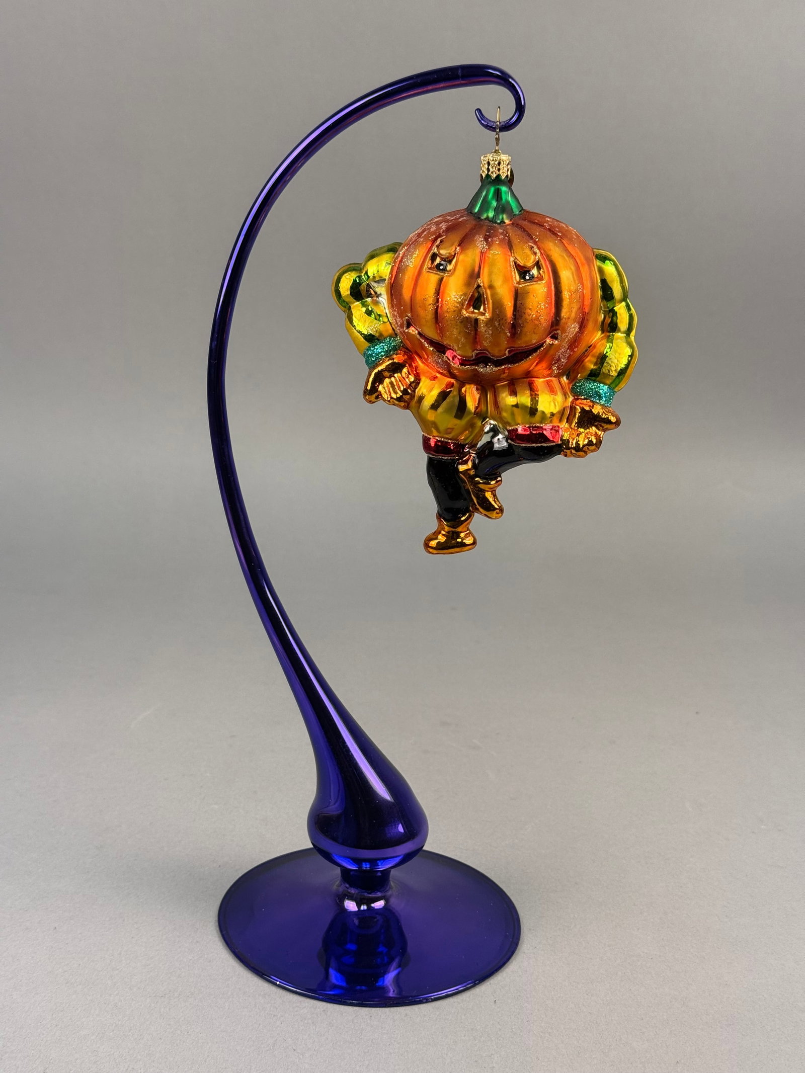 Radko Blown Glass Jack-O-Lantern Character Ornament (1 of 6)