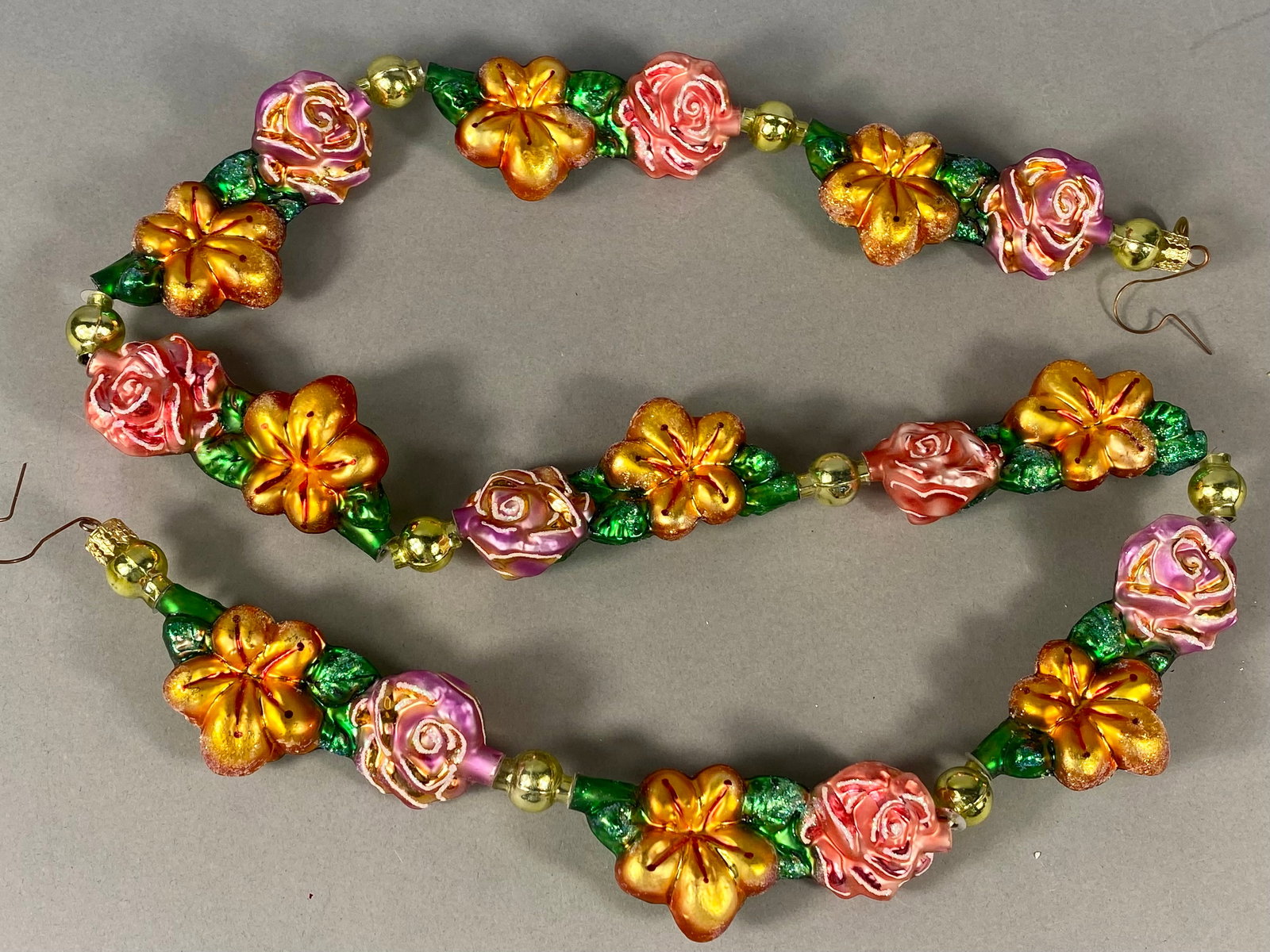 Christopher Radko Lei of the Land Hand-Blown Glass Garland (1 of 6)