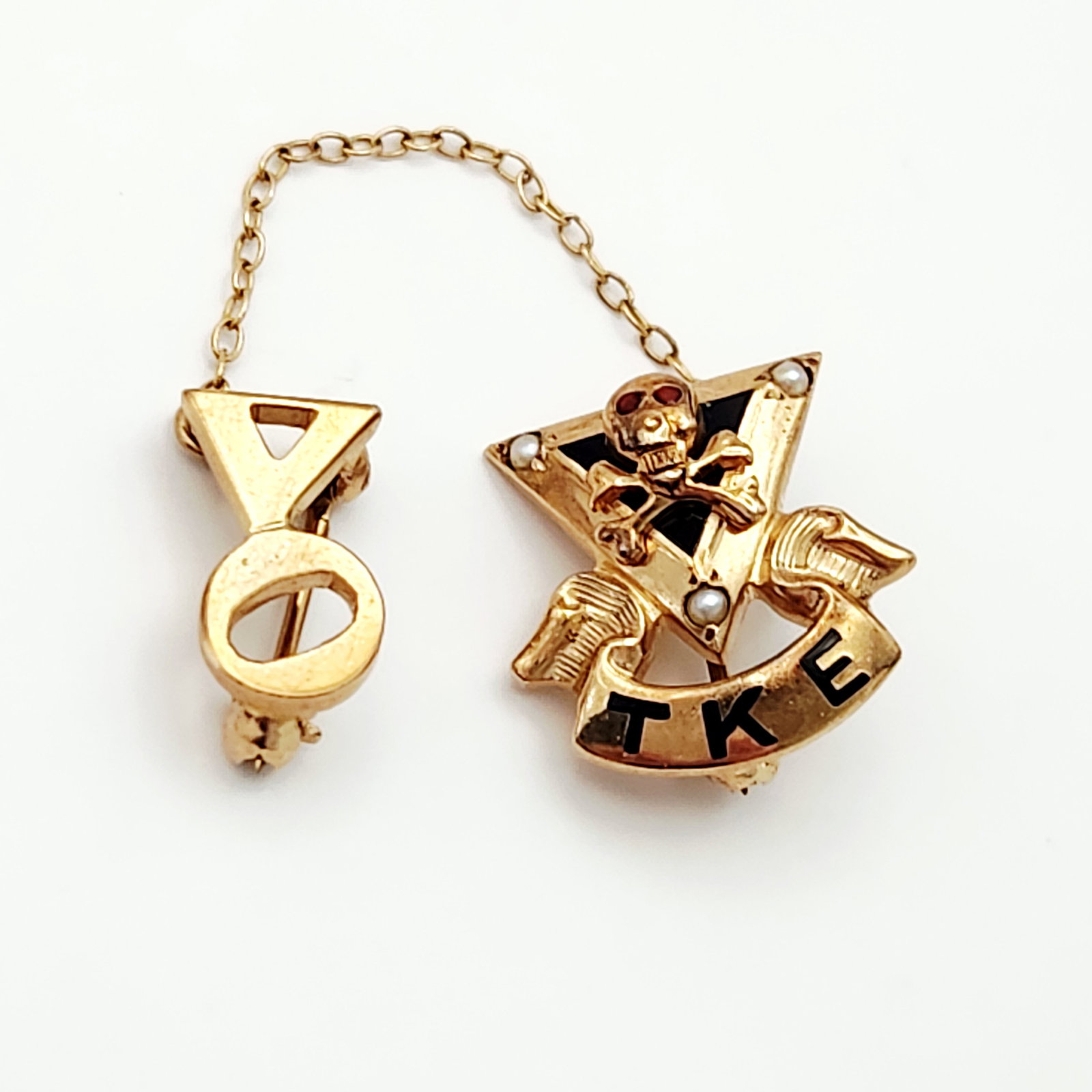 Tau Kappa Epsilon Fraternity Pin 3 (1 of 8)