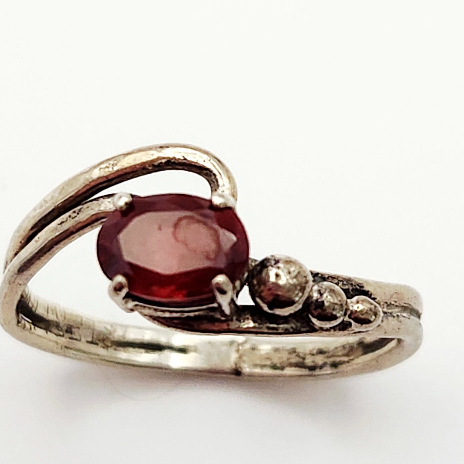 Sterling Ruby Ring 2.3 Grams - 2