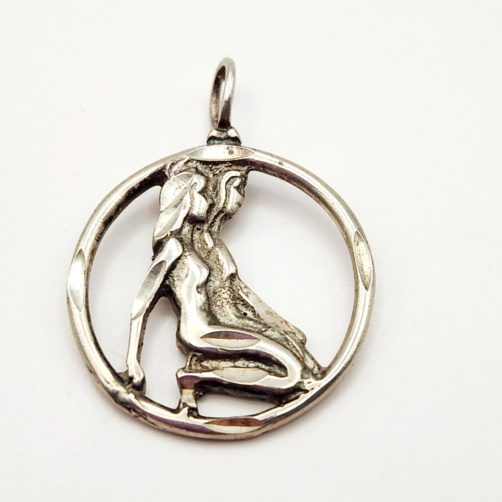Sterling Reclining Nudes Pendant 2 Grams (1 of 6)