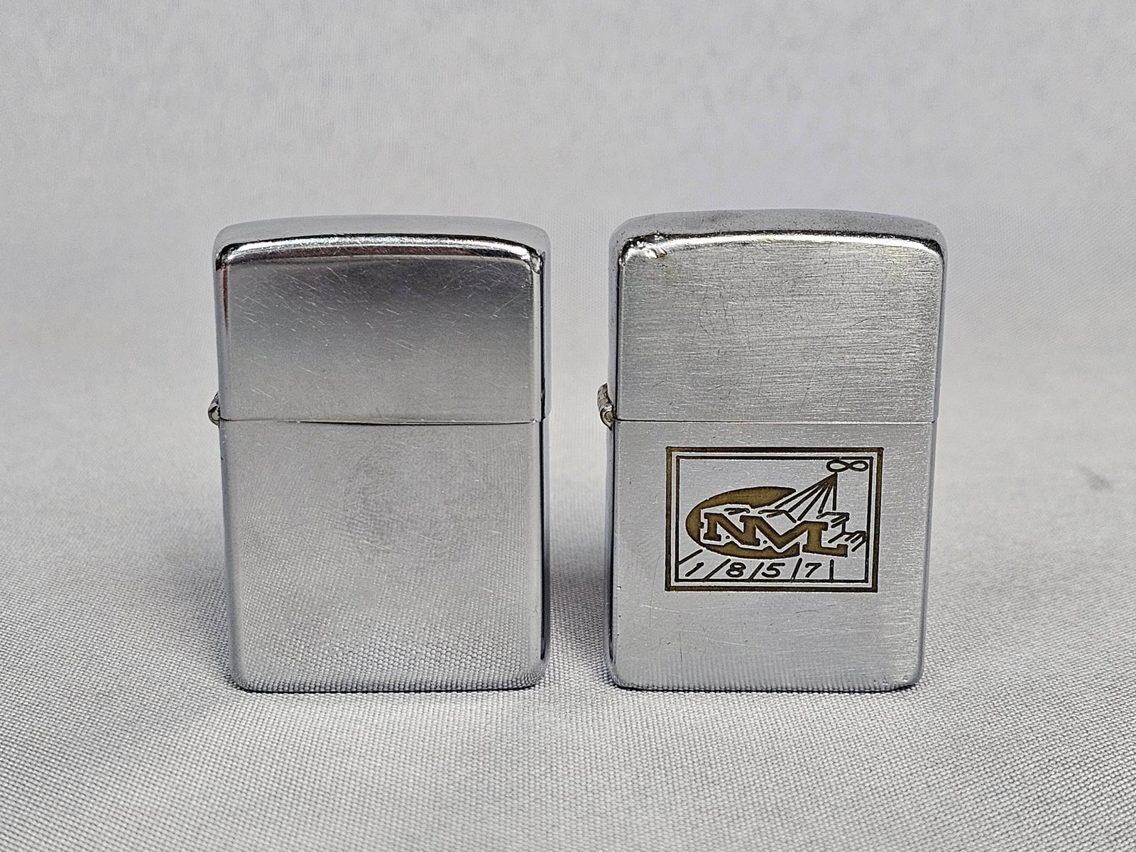 Pair of Vintage Zippo Lighters (1 of 7)