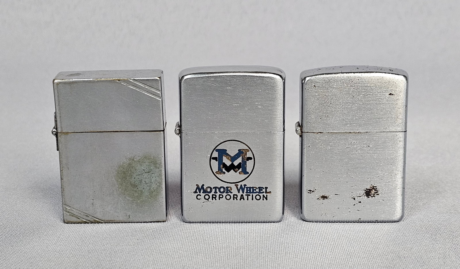 Trio of Vintage Pocket Lighters Inc Two Zippos (1 of 9)