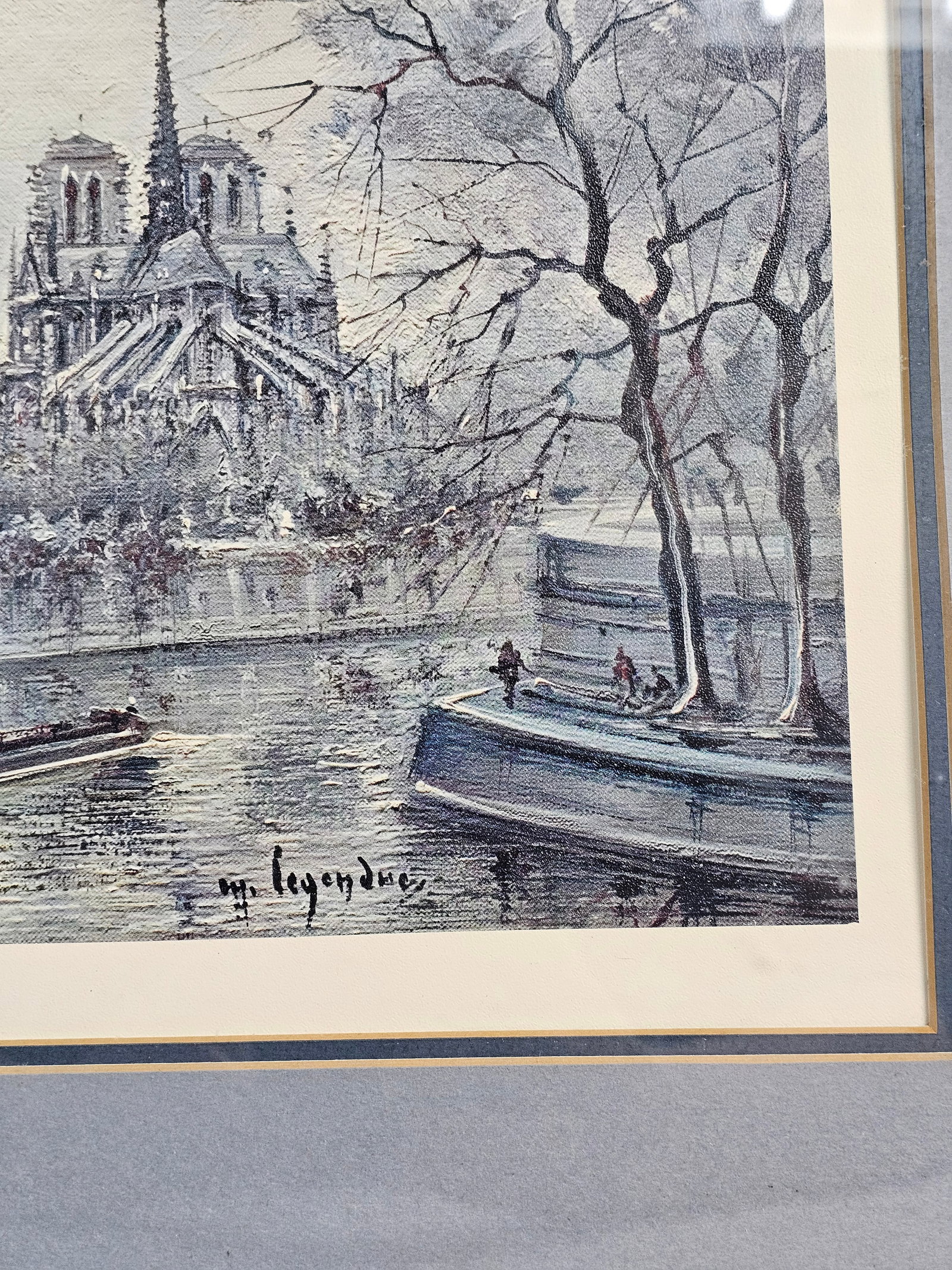 Maurice Legendre Framed Lithograph - 4