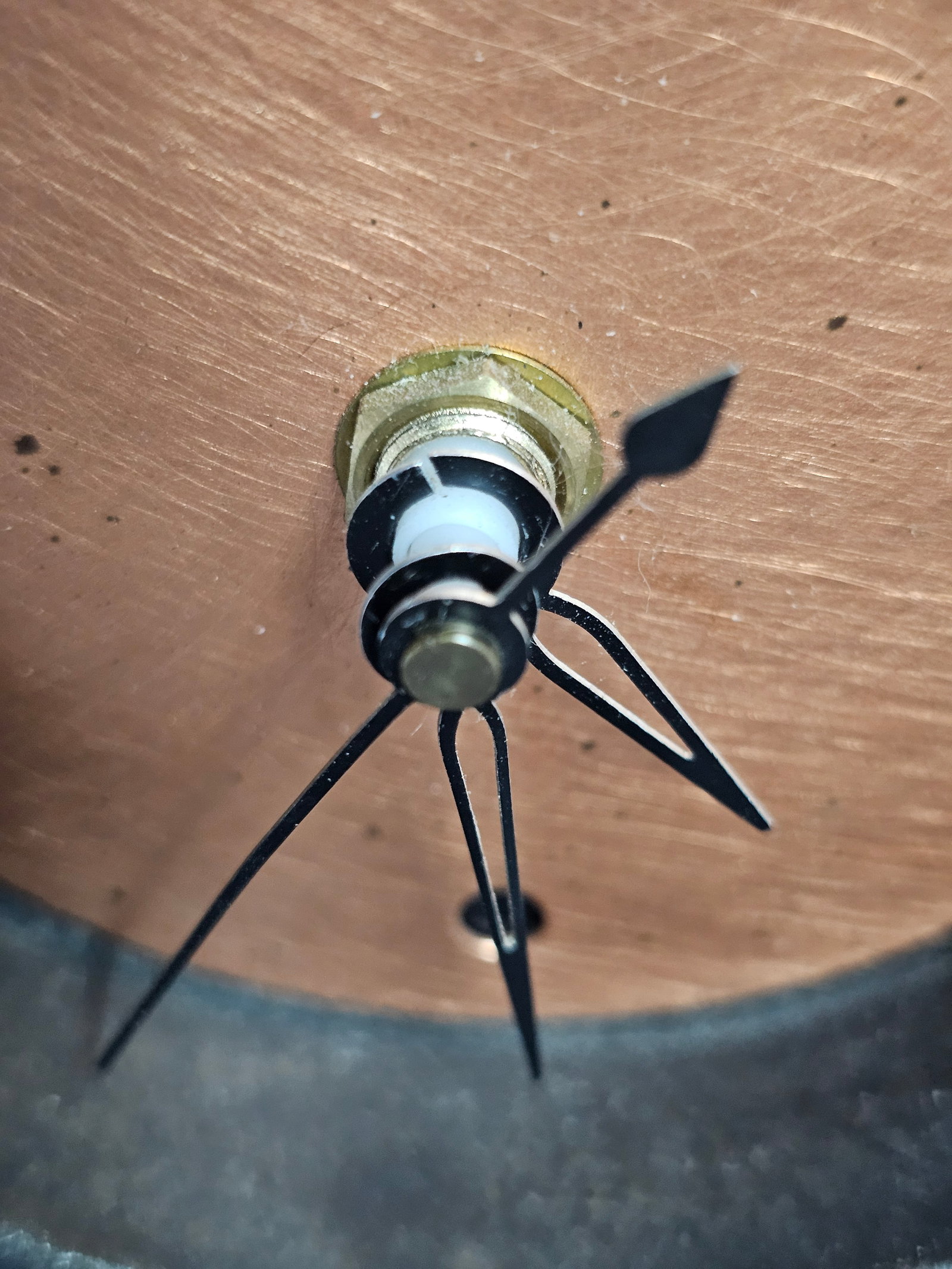 Blackthorne Forge Studio Iron & Copper Clock - 9