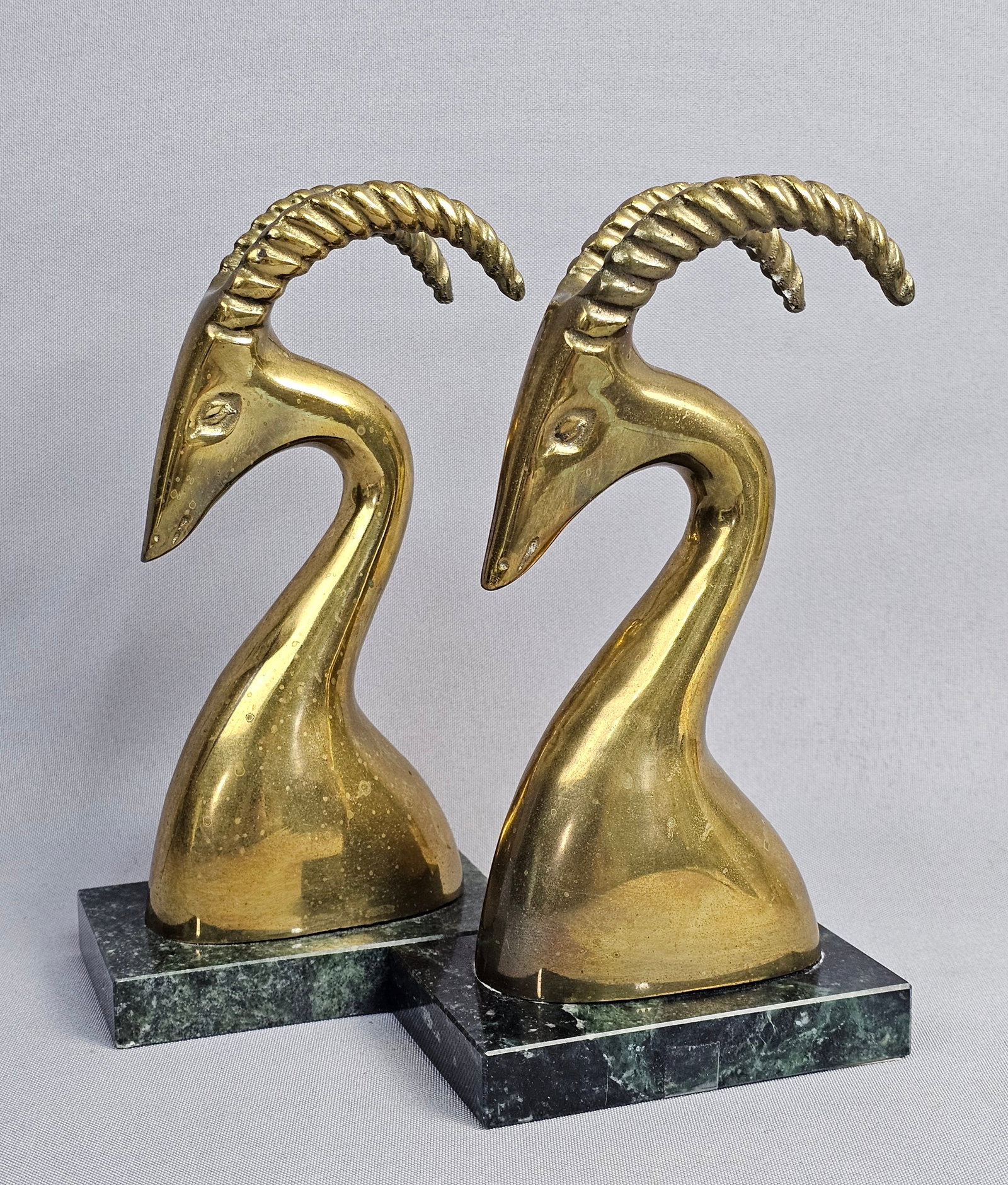 Andrea by Sadek Brass Ibex Bookends (1 of 13)