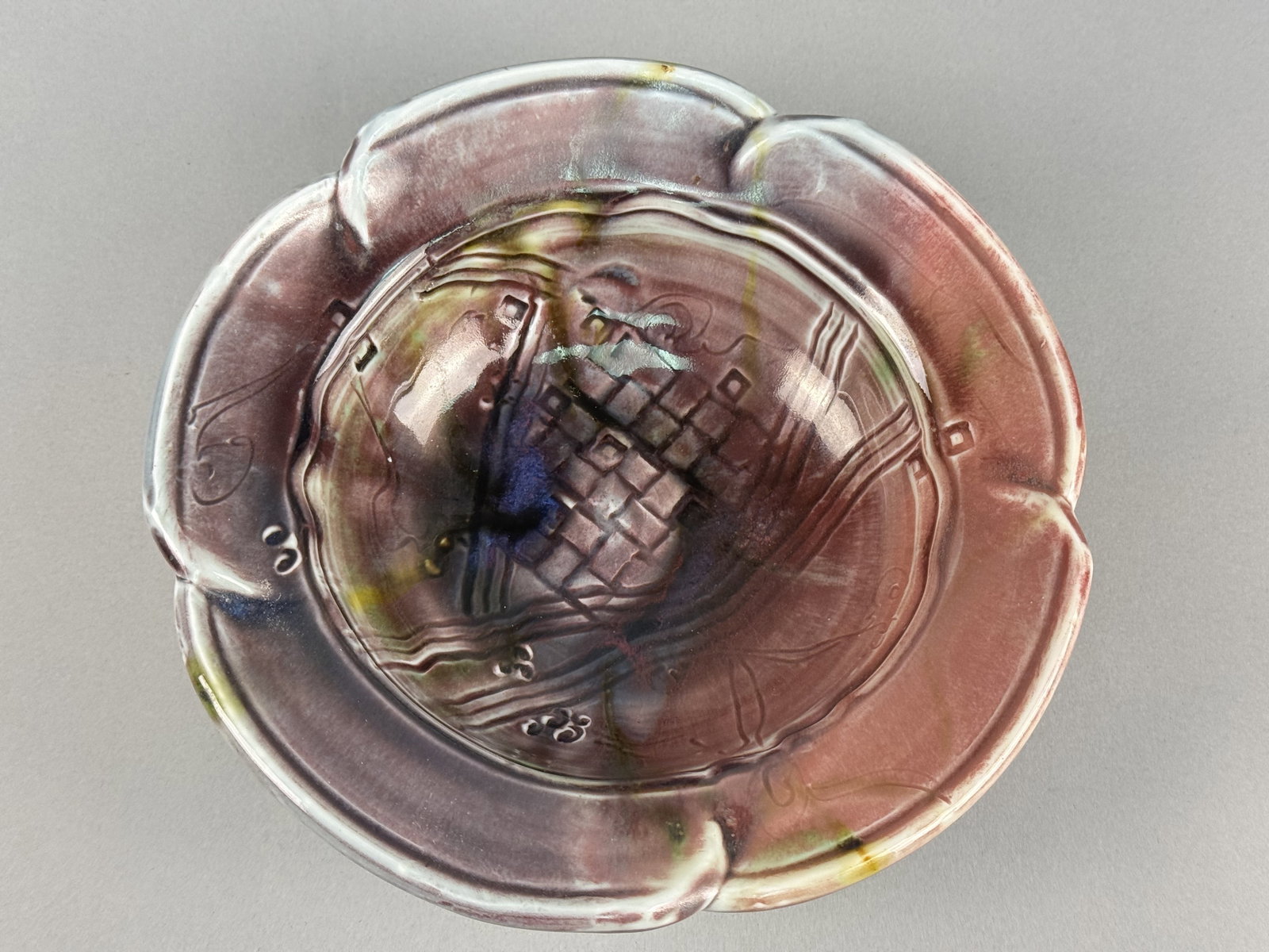 John Glick Plum Tree Pottery Studio Ceramic Bowl (1 of 9)