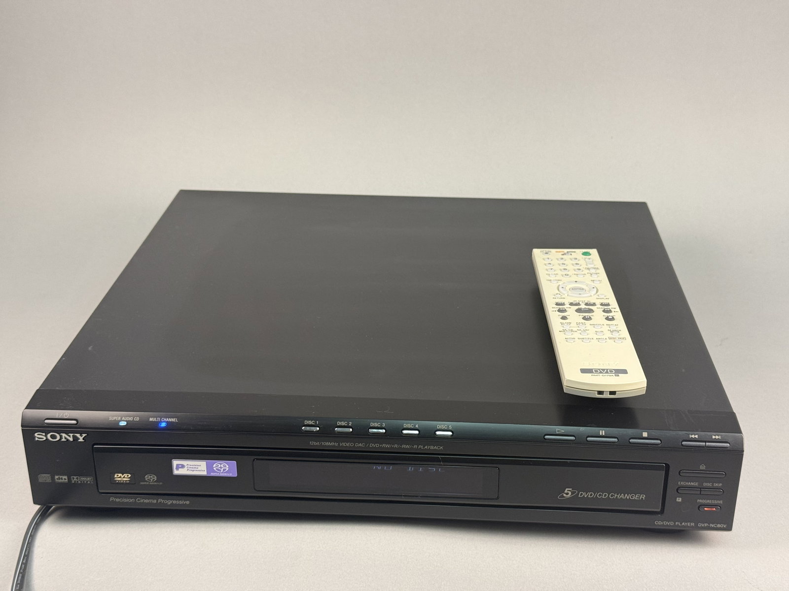Sony DVP-NC80V 5-Disc DVD and CD Player (1 of 10)