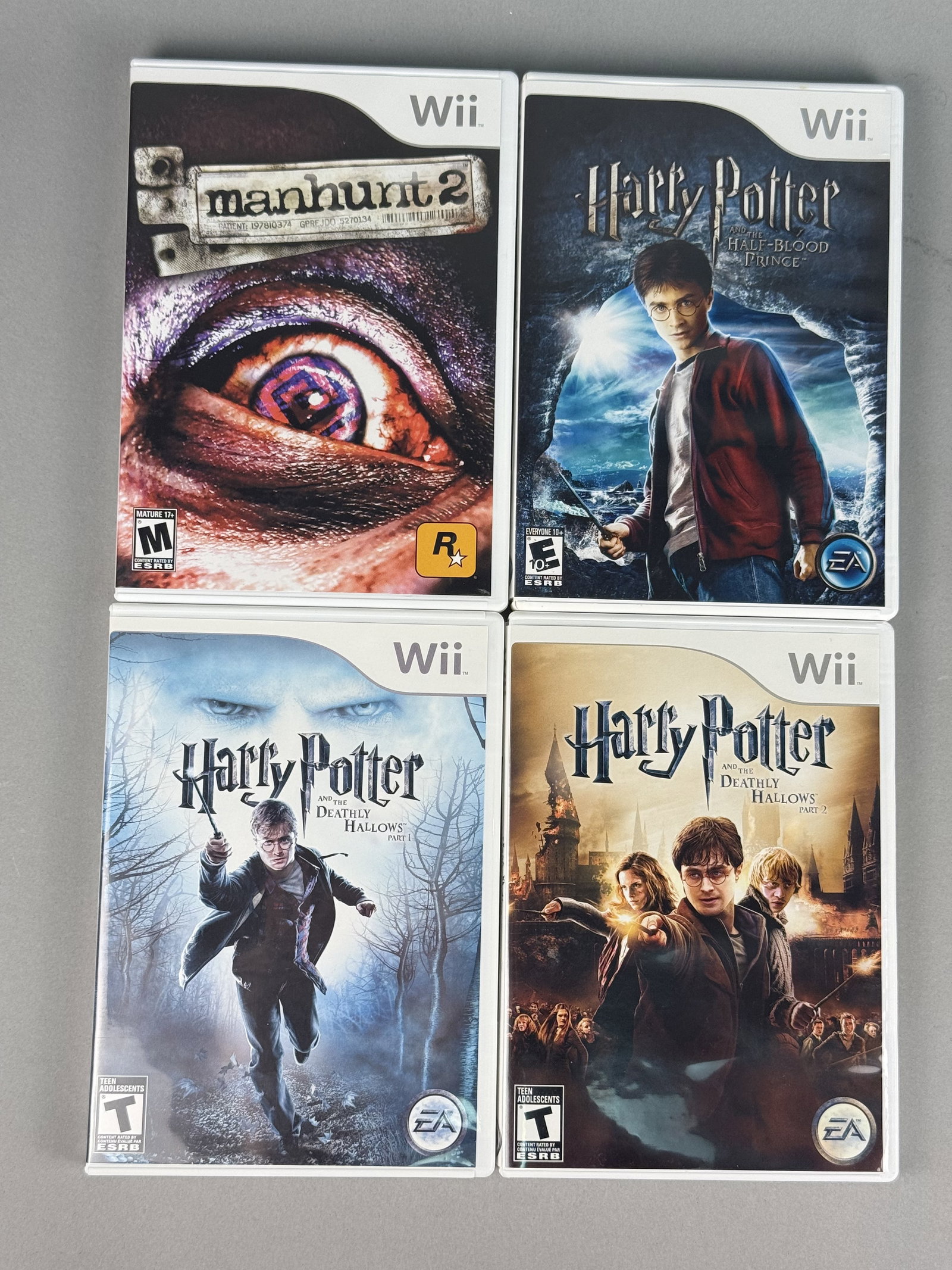 Nintendo Wii Video Games Inc Manhunt & Harry Potter Titles (1 of 6)