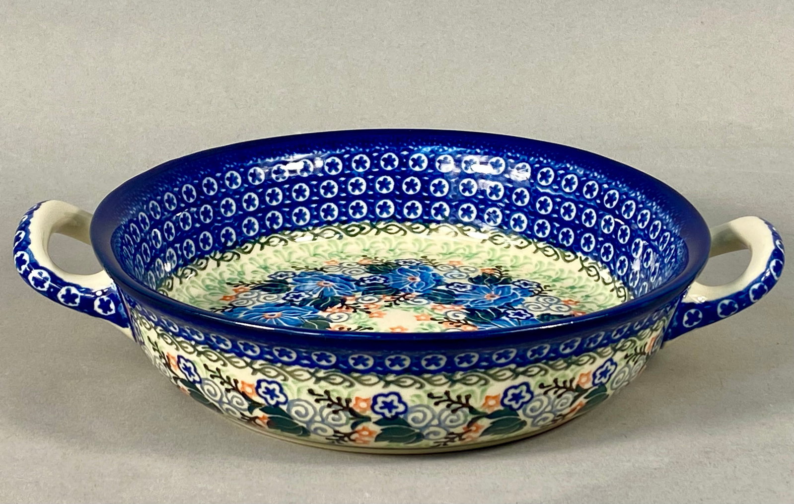 Polish Pottery Boleslawiec Unikat Baker Signed K. Deptula (1 of 5)