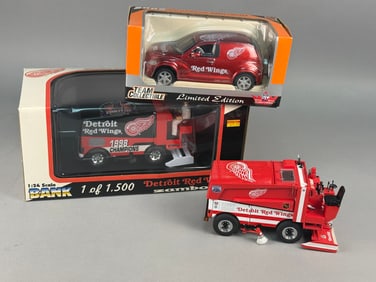 Detroit Red Wings NHL 1:24 Scale Die-Cast Collectible Vehicles