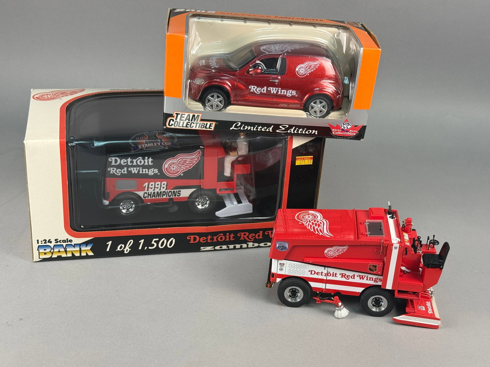 Detroit Red Wings NHL 1:24 Scale Die-Cast Collectible Vehicles (1 of 6)