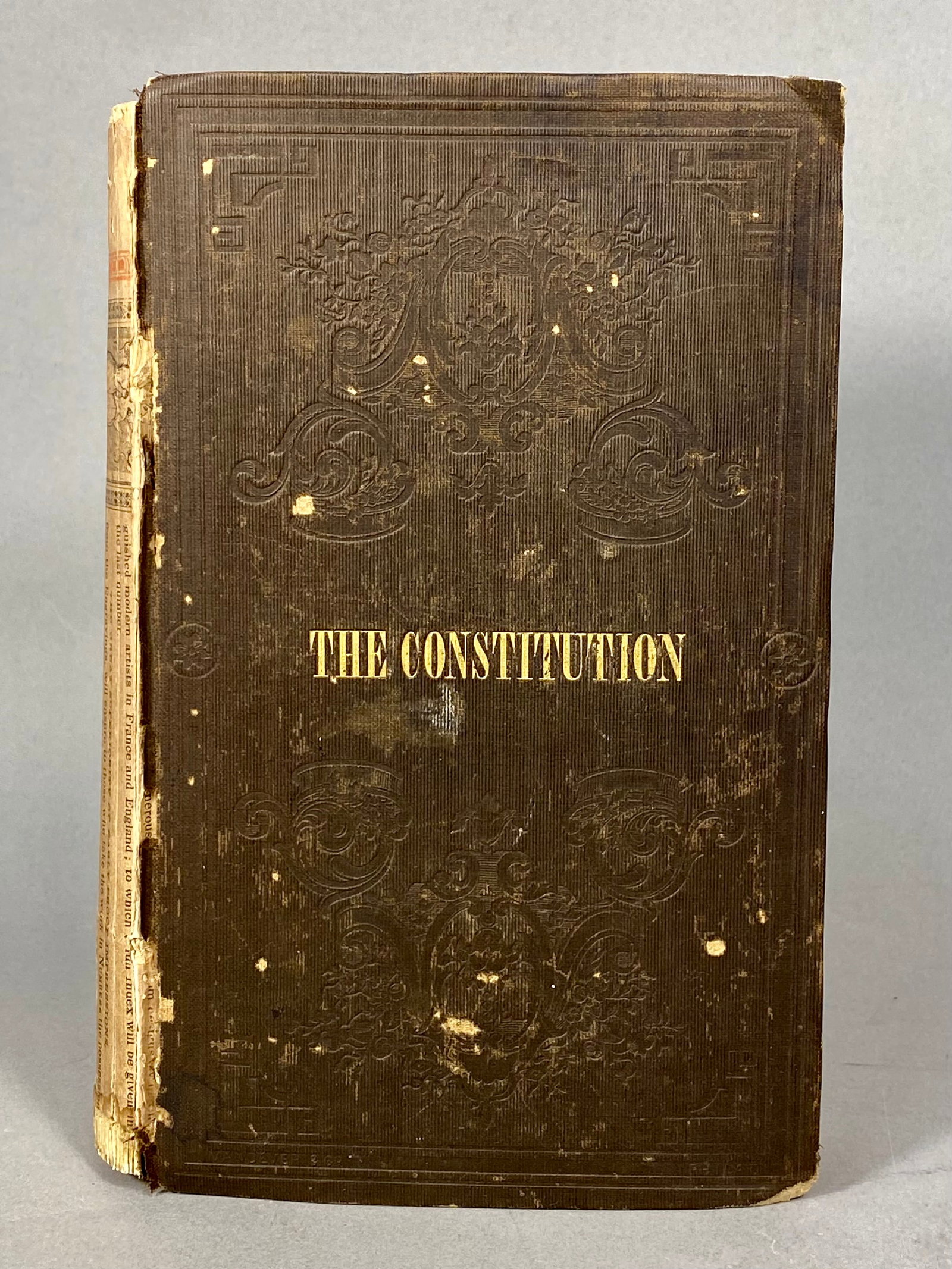The Constitution of the United States of America. 1847 (1 of 17)