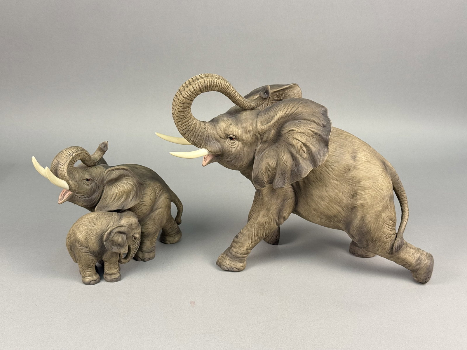Andrea by Sadek Hand-Painted Porcelain Elephant Figurines (1 of 7)