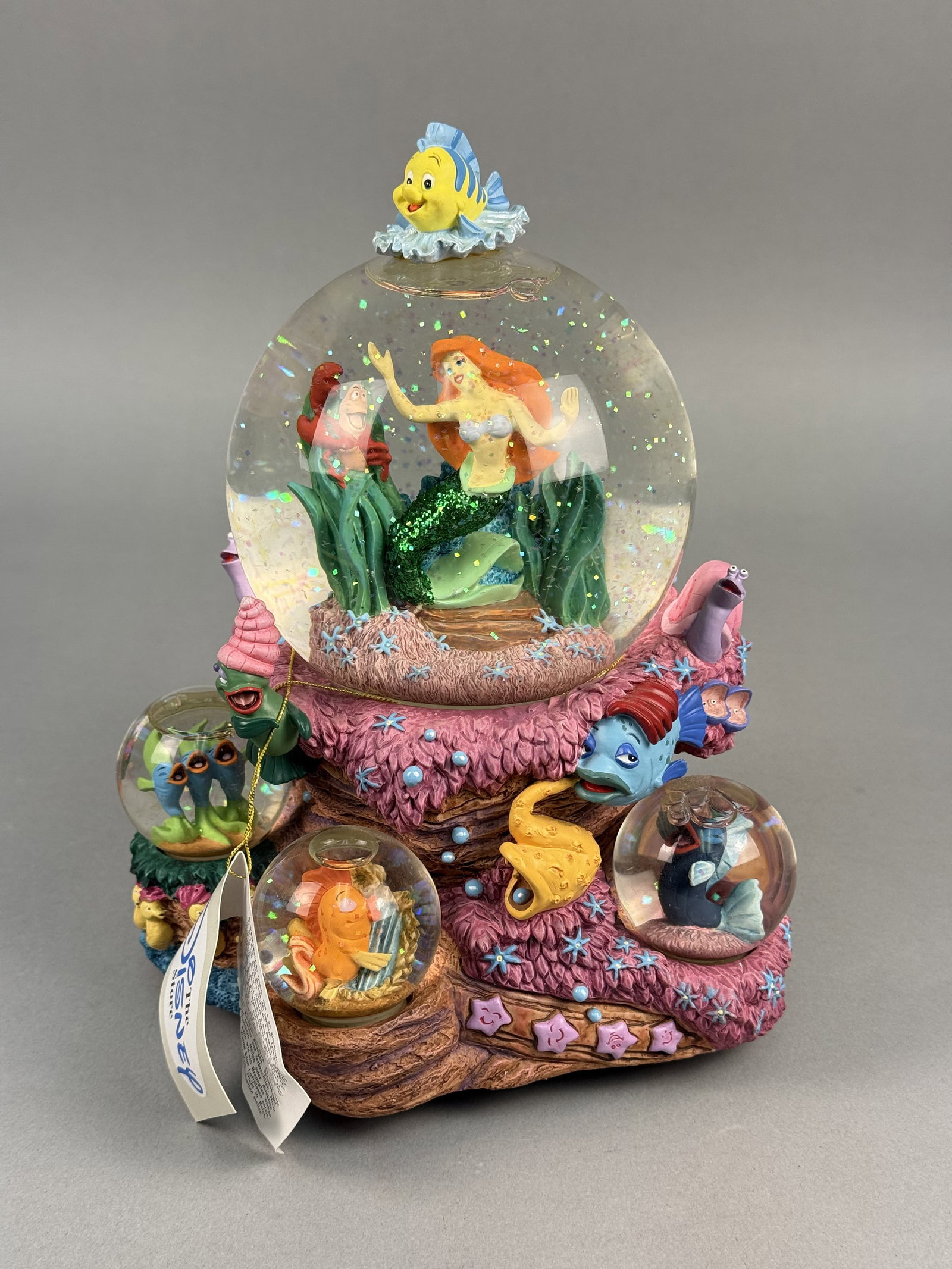 Disney Store The Little Mermaid Musical Multi-Globe Snowglobe (1 of 12)