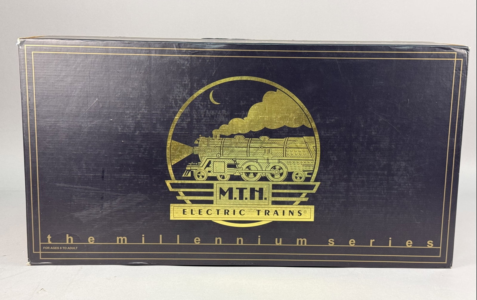M.T.H. Electric Trains Millennium Series 18K Gold Plated J1e Hudson Locomotive and Tender (1 of 5)