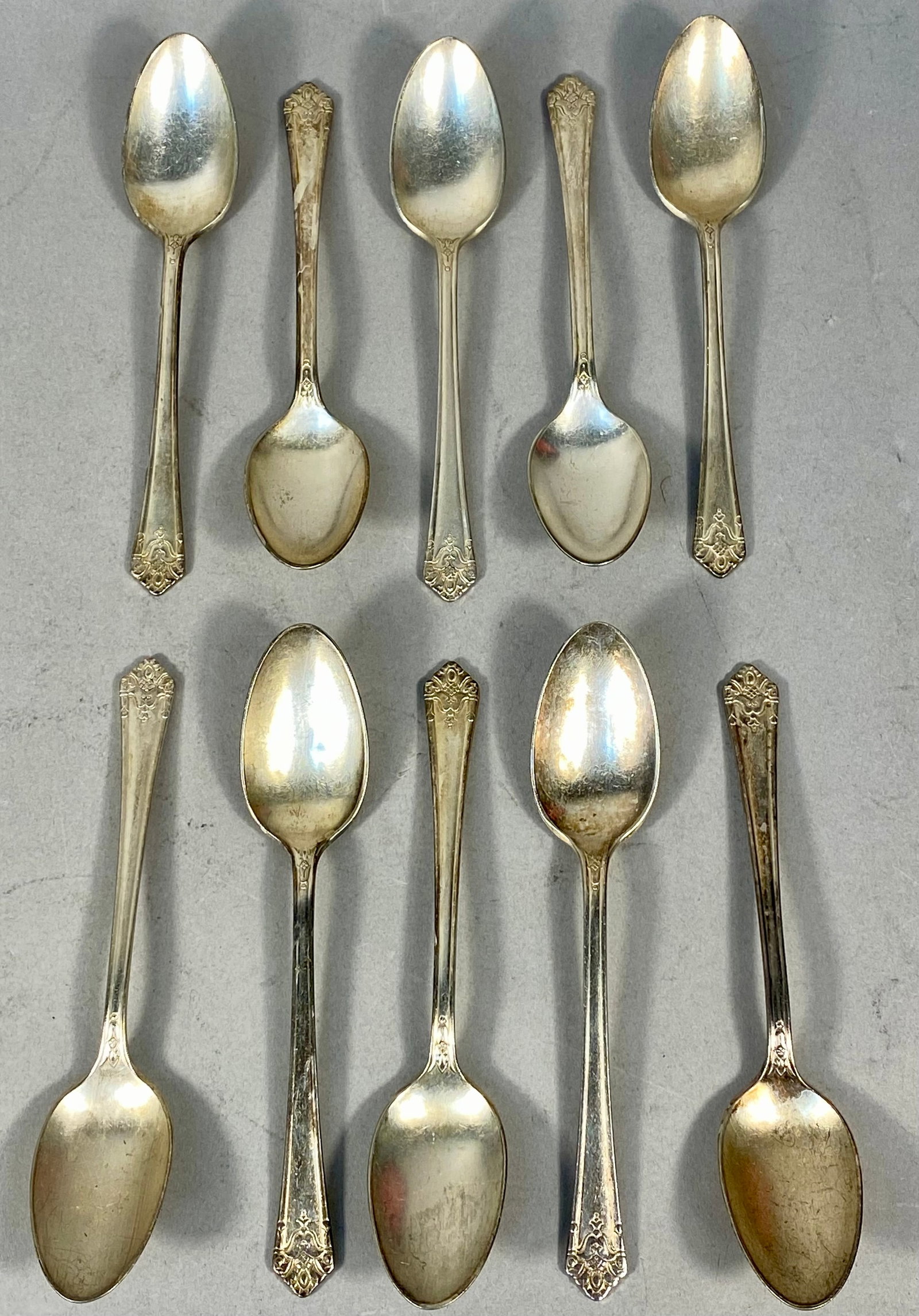 1847 Rogers Bros Silver-Plated Flatware Heritage Pattern - 8