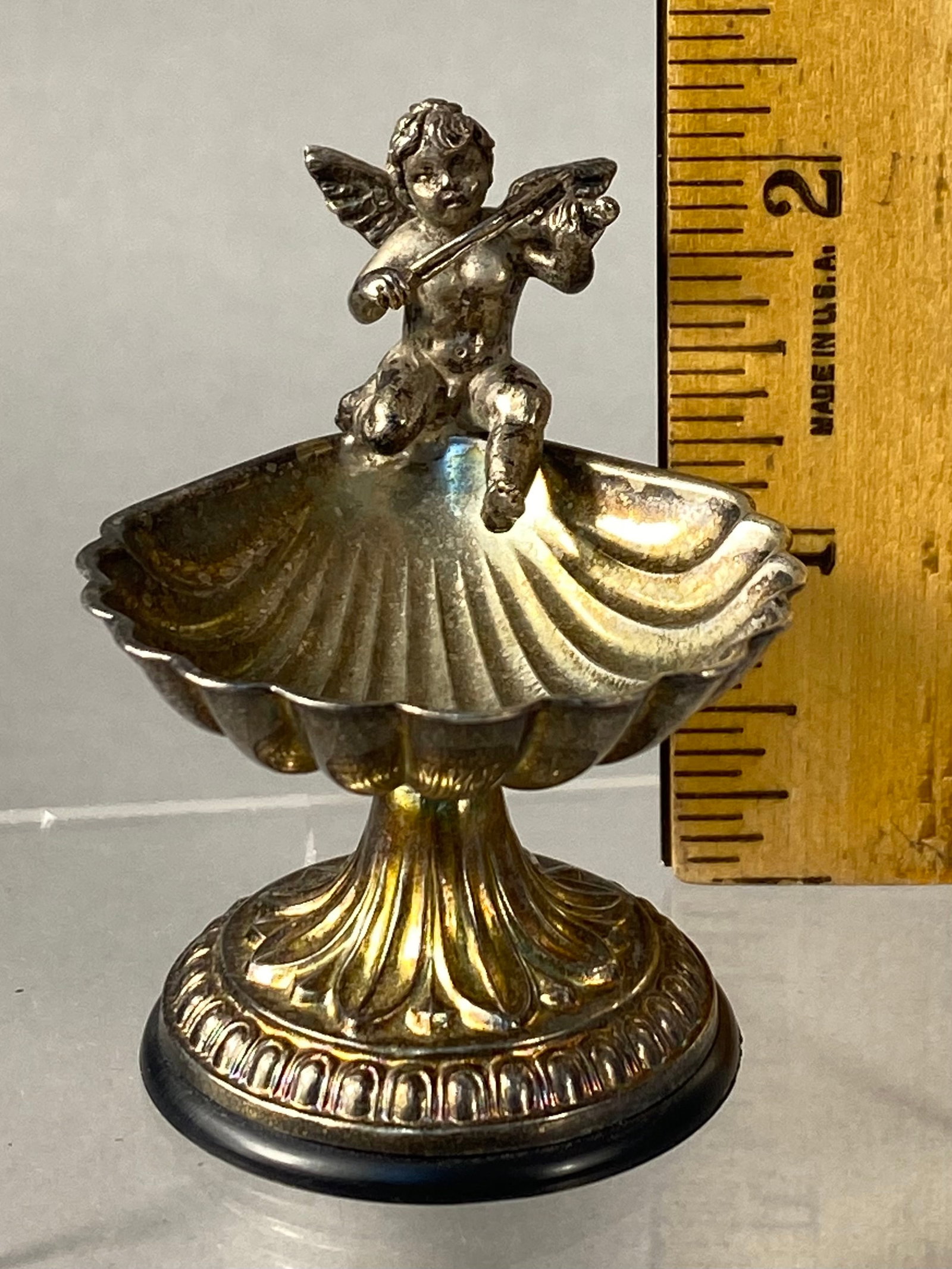 Two Decorative Metal Salt Cellars - 5