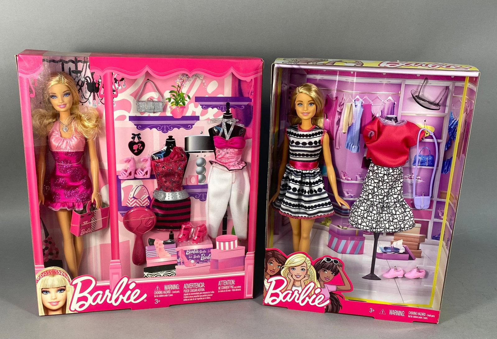 Two Mattel Barbie Doll and Fashions Gift Sets (1 of 6)