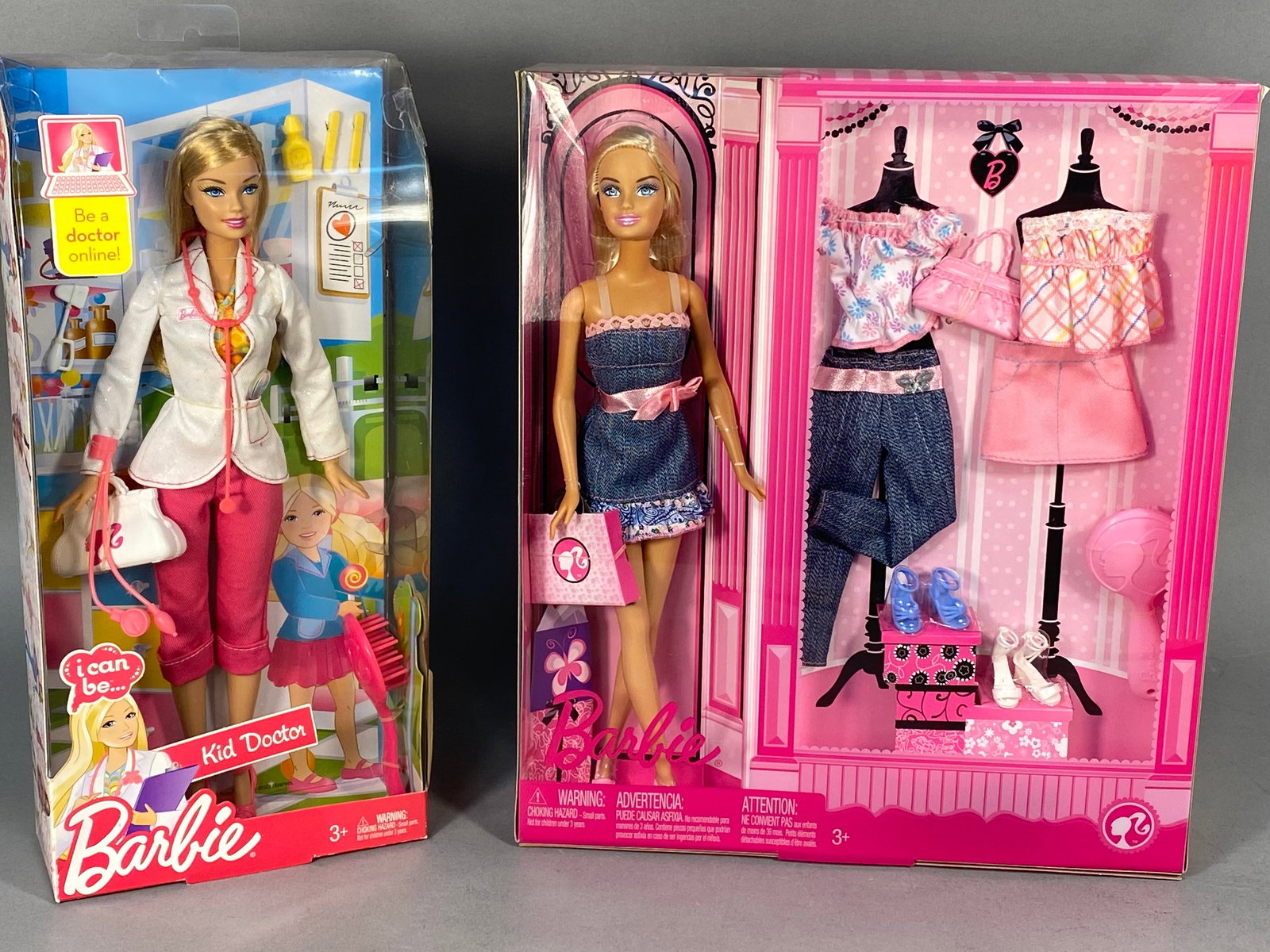 Mattel Barbie Dolls Inc I Can Be Kid Doctor & Pink Series Fashion Gift Set (1 of 6)