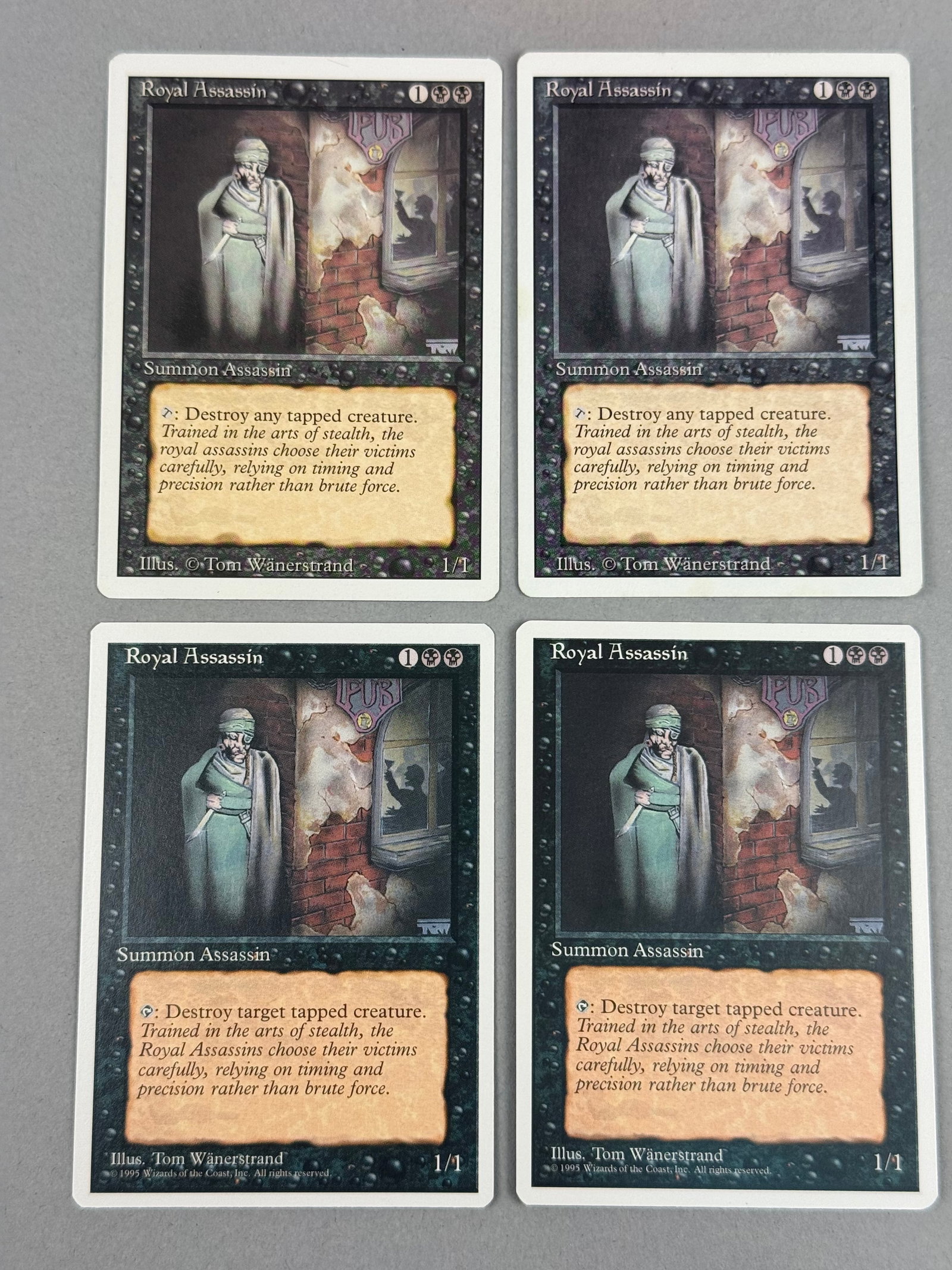 Magic: The Gathering Royal Assassin Trading Cards (1 of 10)