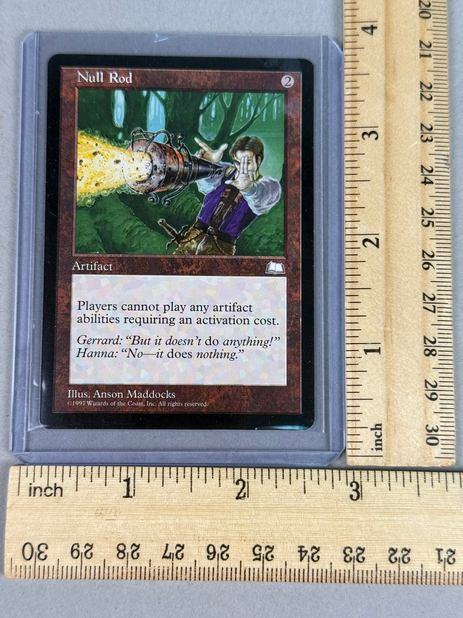Magic The Gathering Weatherlight Null Rod - 3