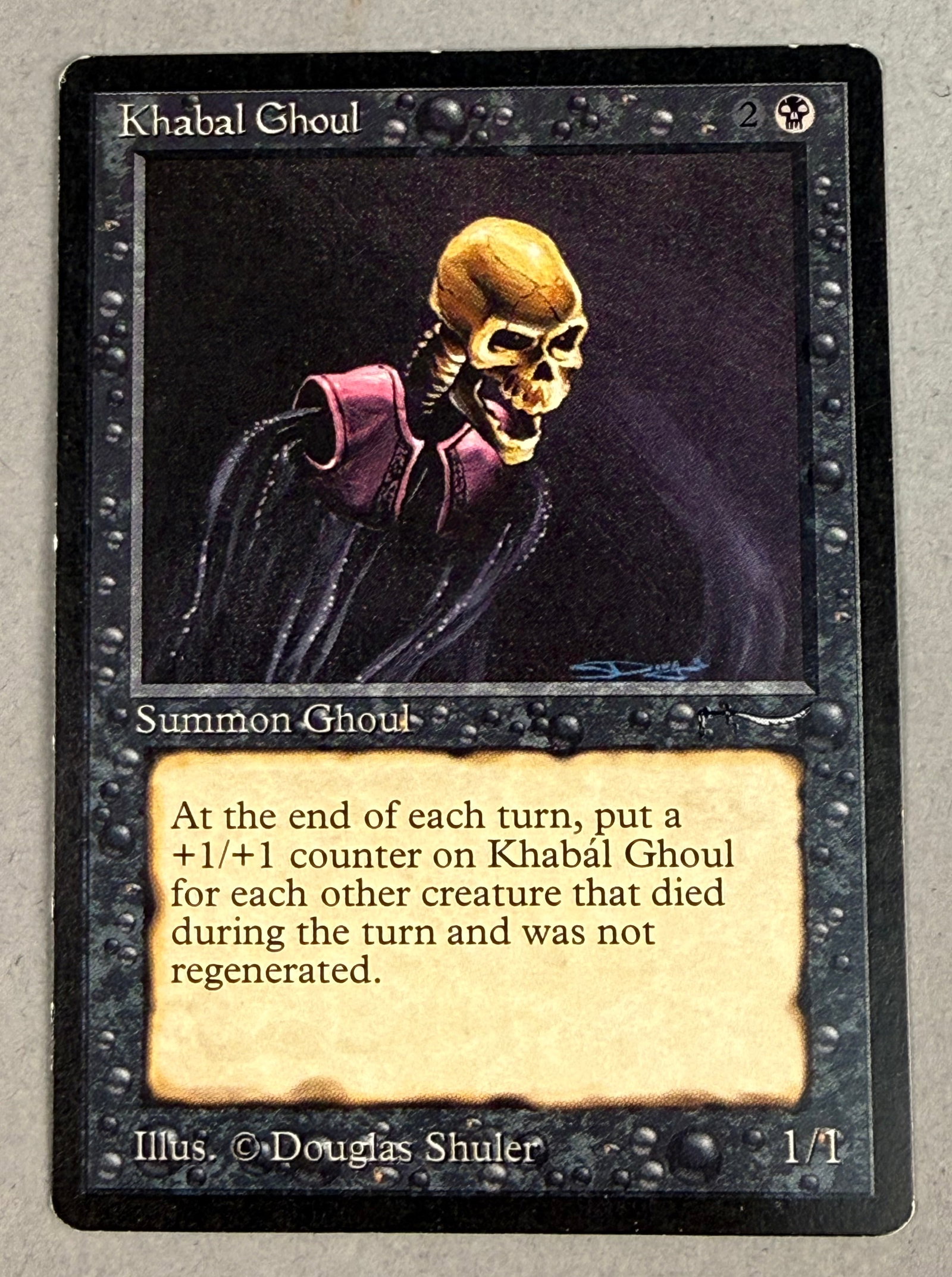 Magic The Gathering Arabian Nights Khabal Ghoul (1 of 4)