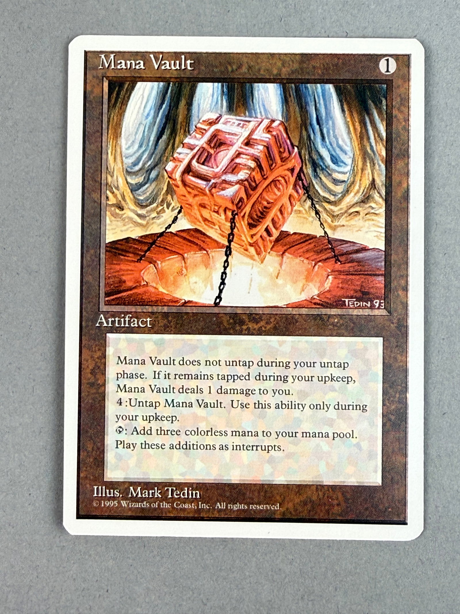 Magic The Gathering Mana Vault Fourth Edition - 2