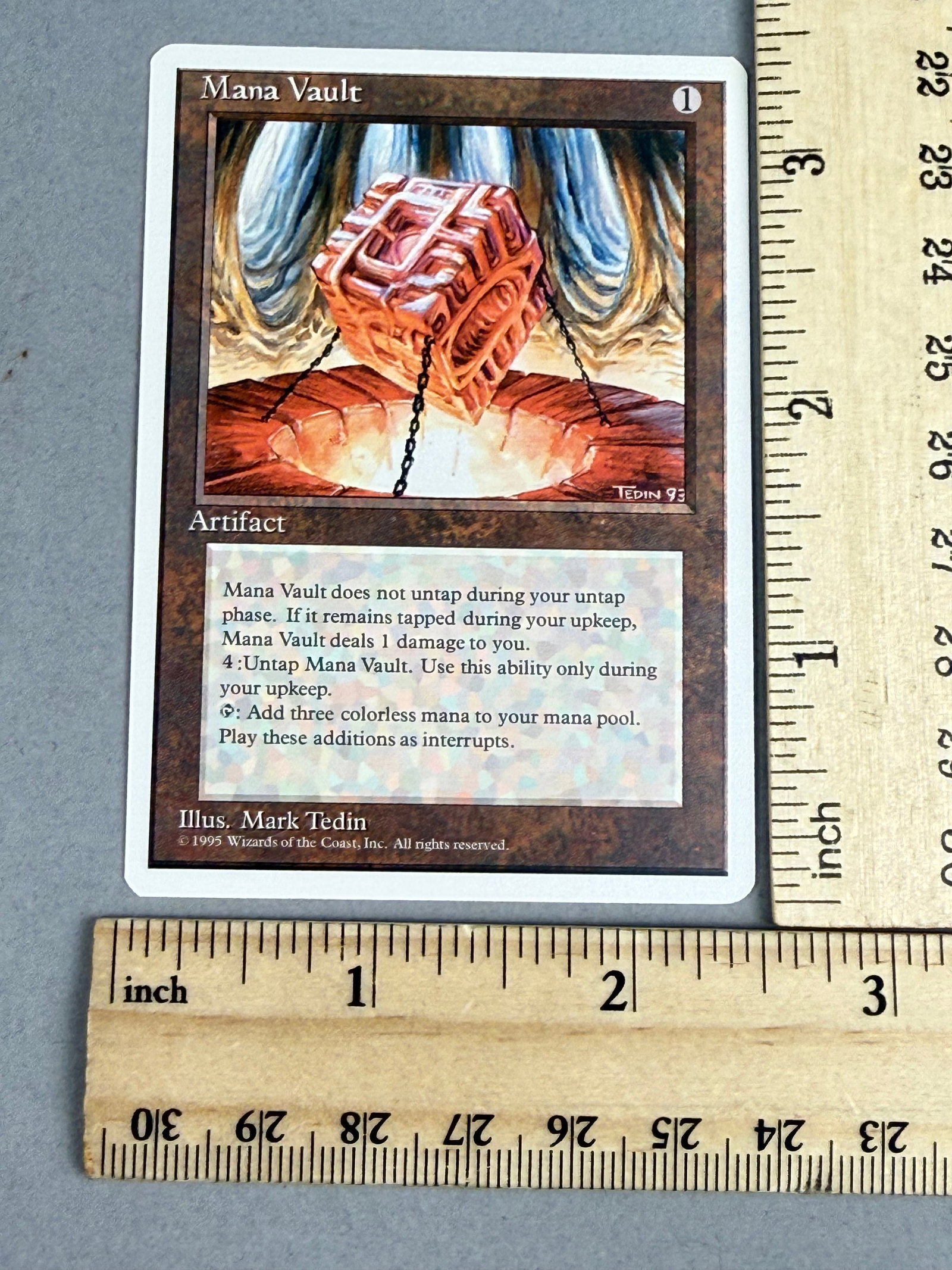 Magic The Gathering Mana Vault Fourth Edition - 4