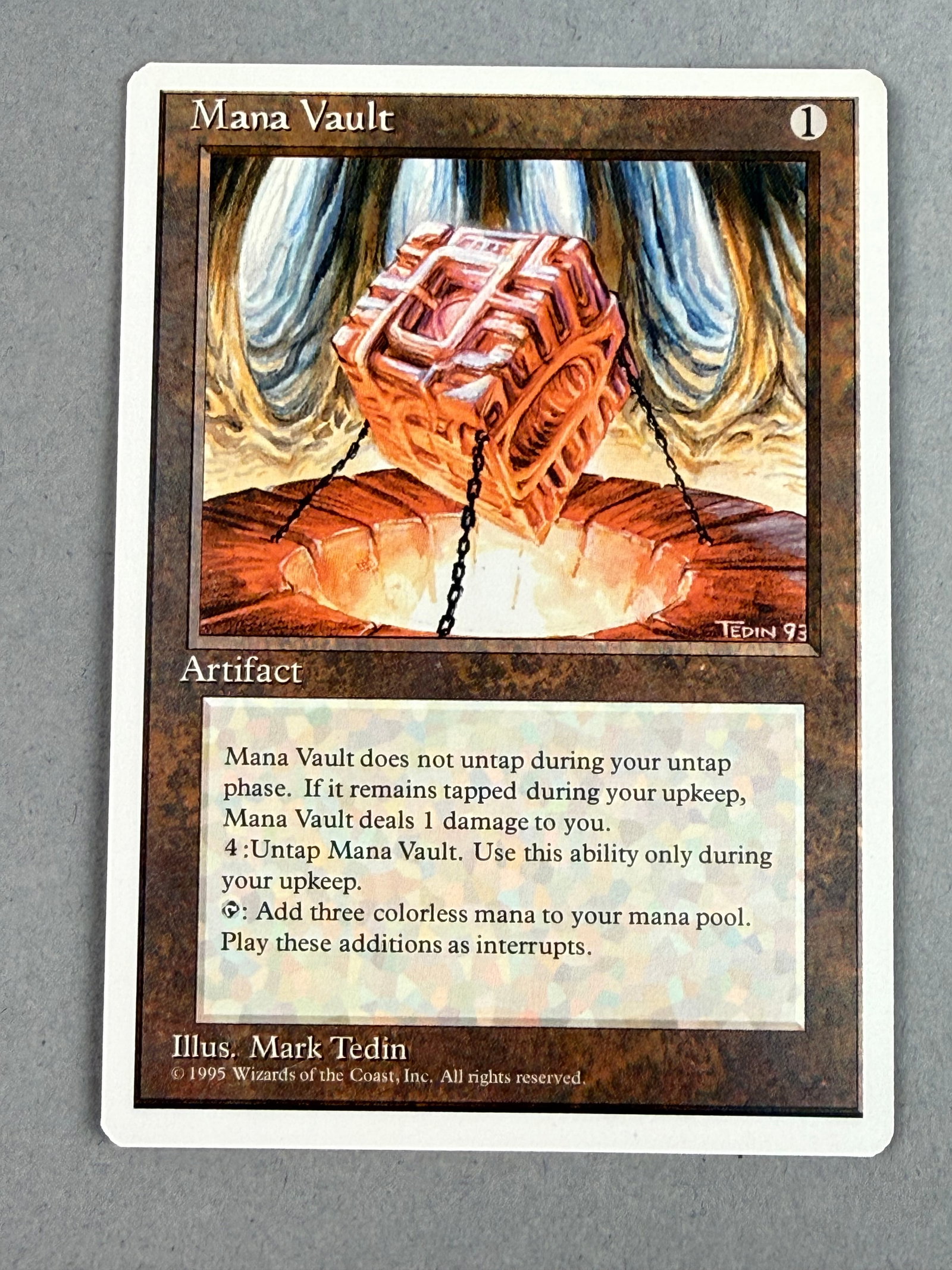Magic The Gathering Mana Vault Fourth Edition - 2