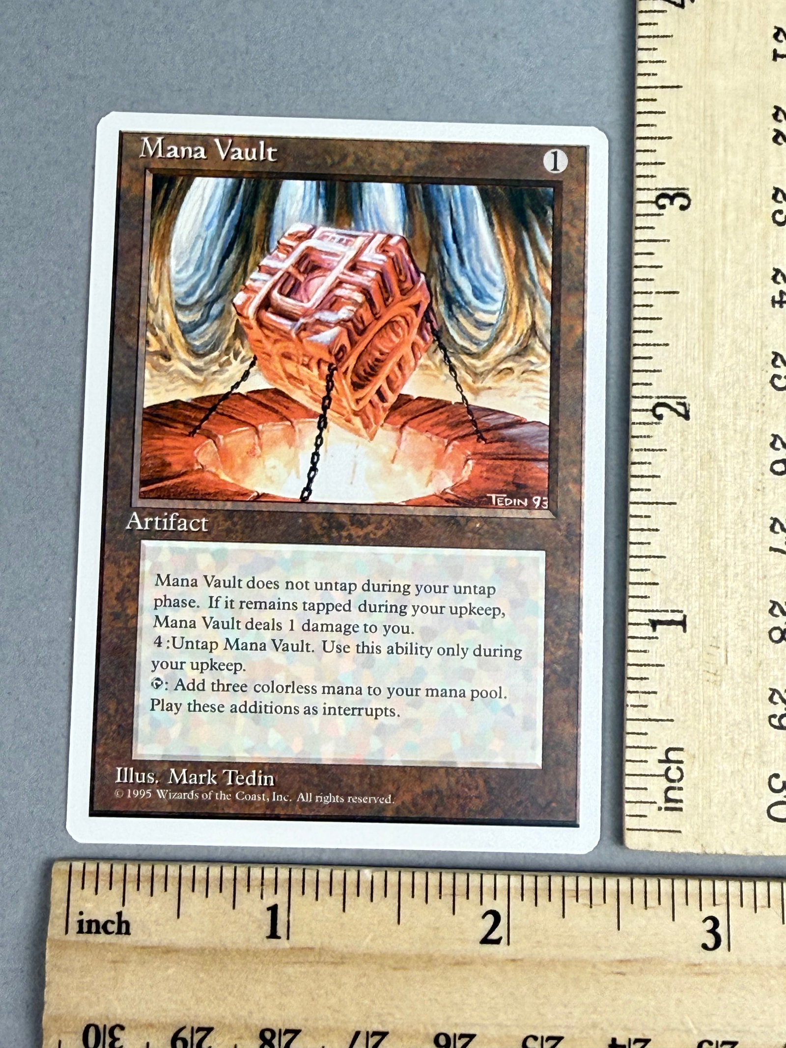 Magic The Gathering Mana Vault Fourth Edition - 4