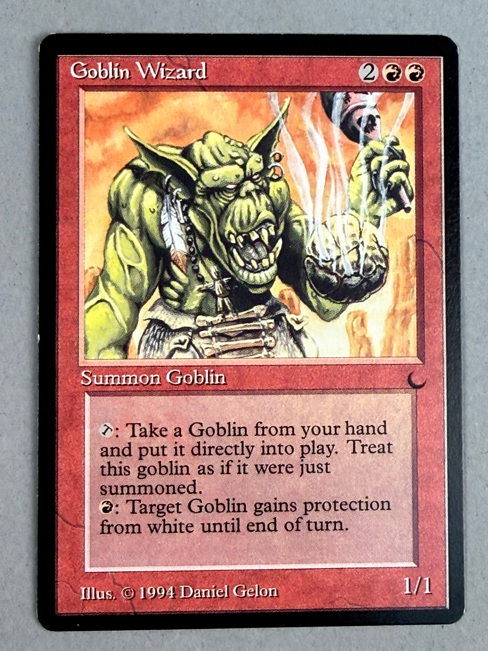 Magic The Gathering Goblin Wizard The Dark (1 of 4)