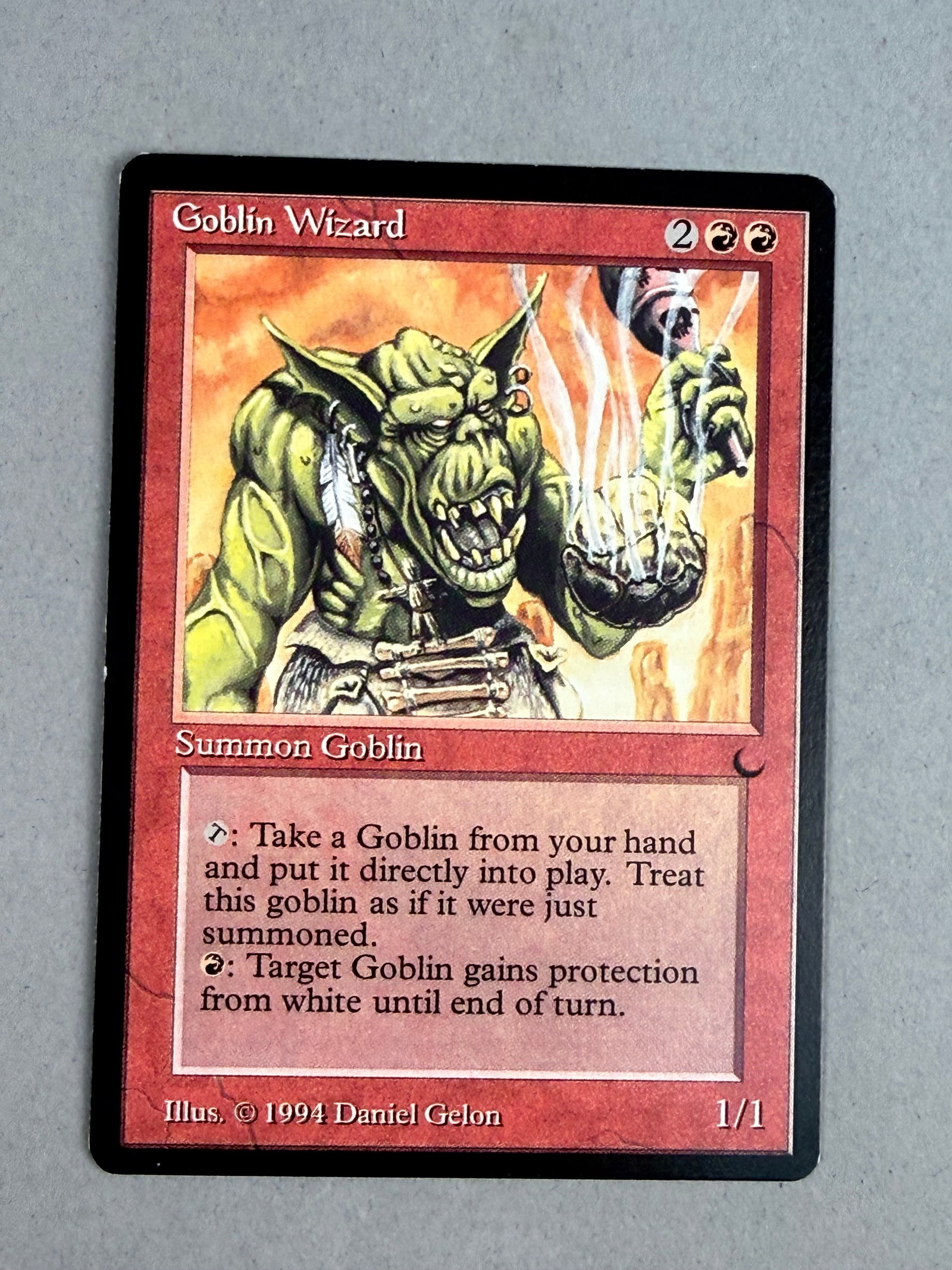Magic The Gathering Goblin Wizard The Dark - 2
