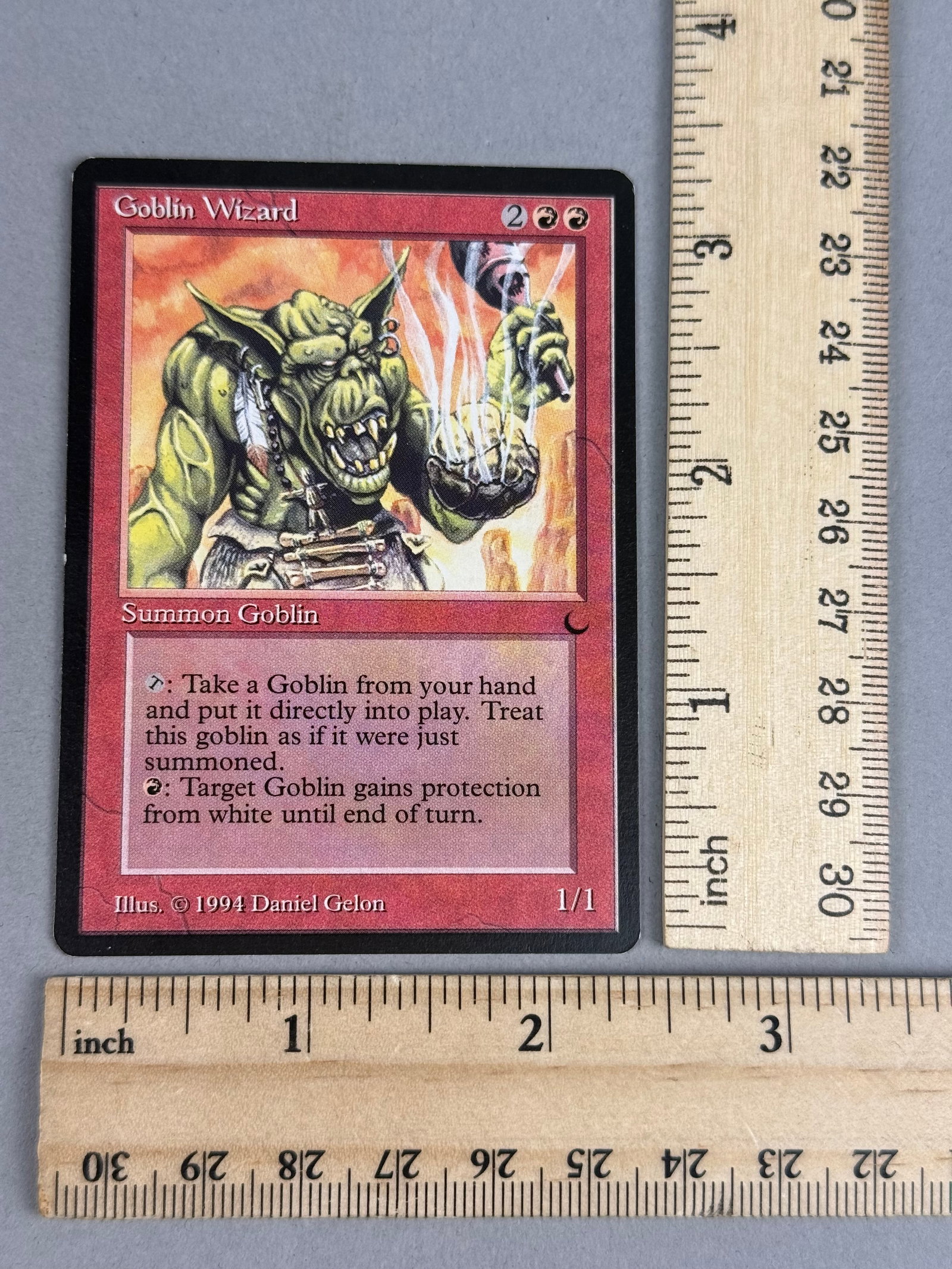 Magic The Gathering Goblin Wizard The Dark - 4