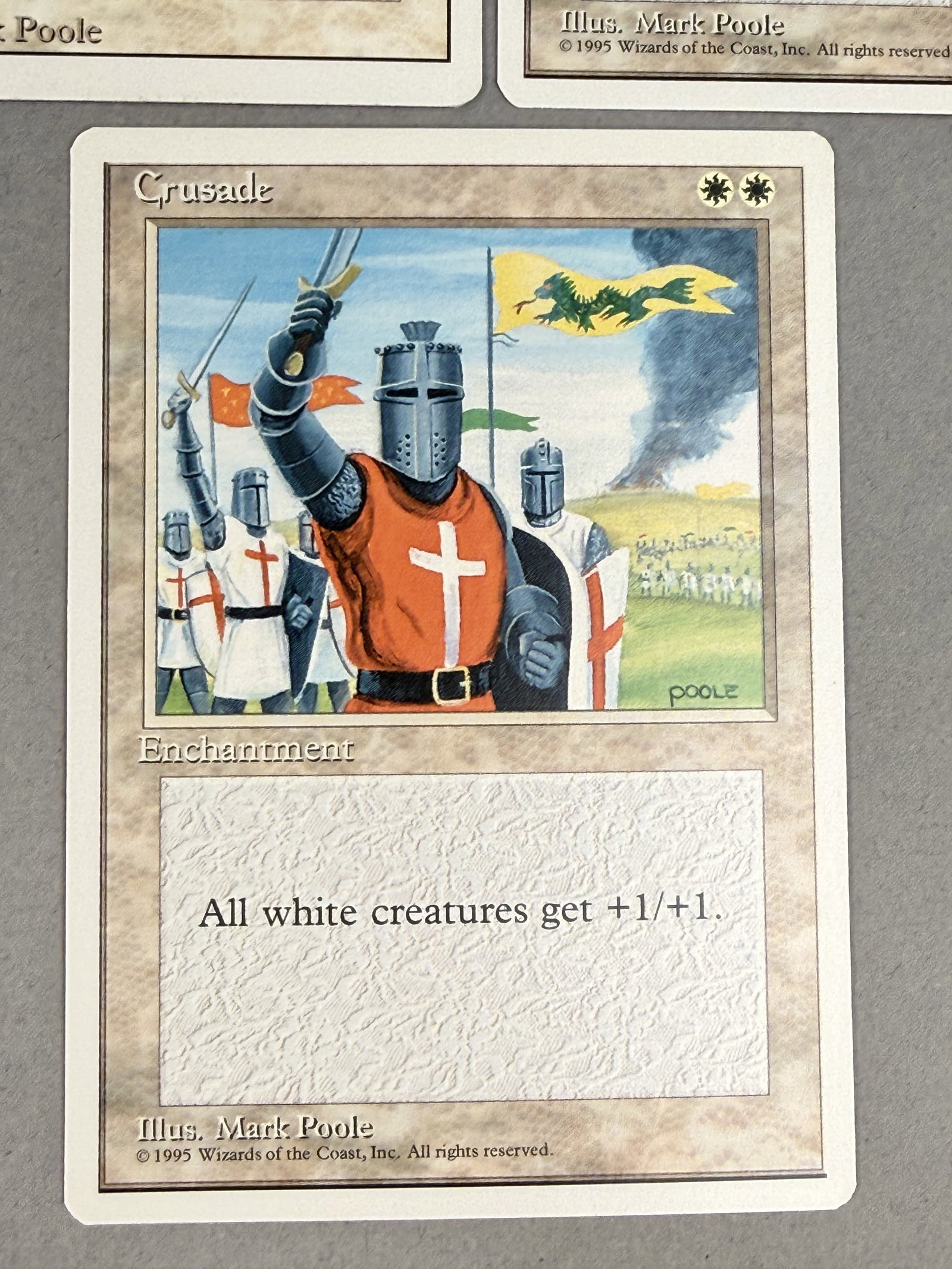 3 Magic The Gathering Crusade Revised and Fourth Editions - 7