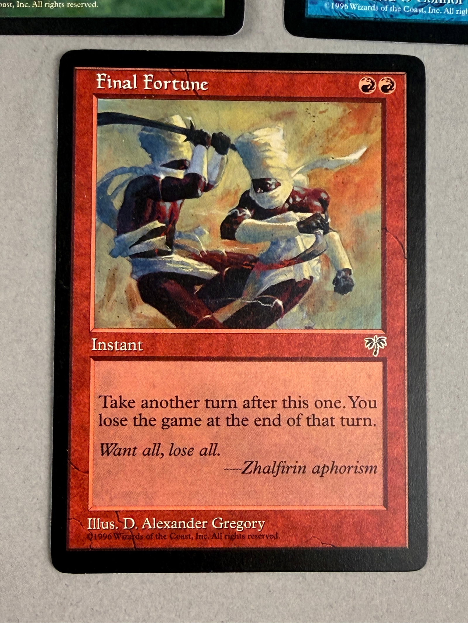 3 Magic: The Gathering Mirage Cards - 4