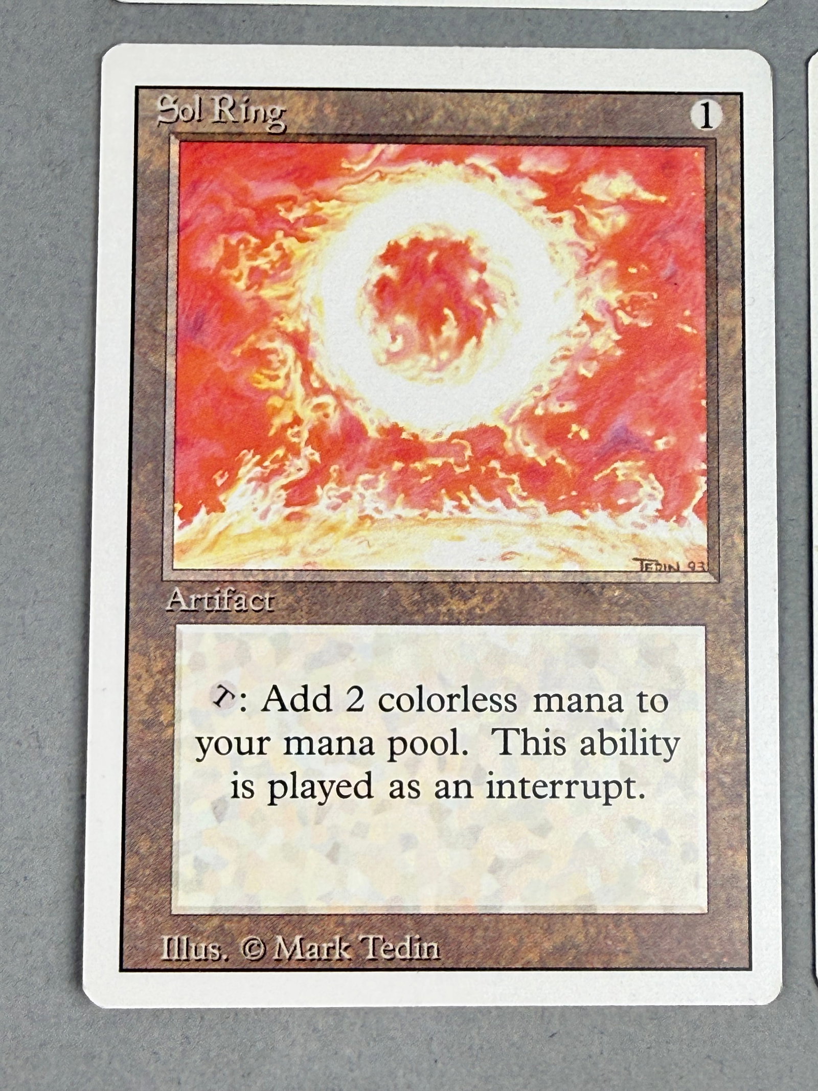 4 Magic The Gathering Revised Edition Sol Ring - 4