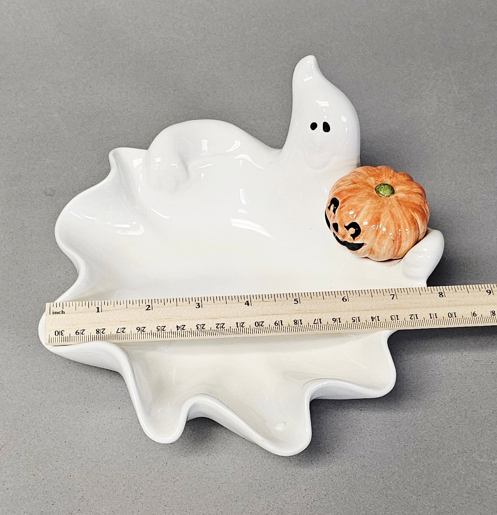 Fitz and Floyd Ghost Server Nut Dish - 3