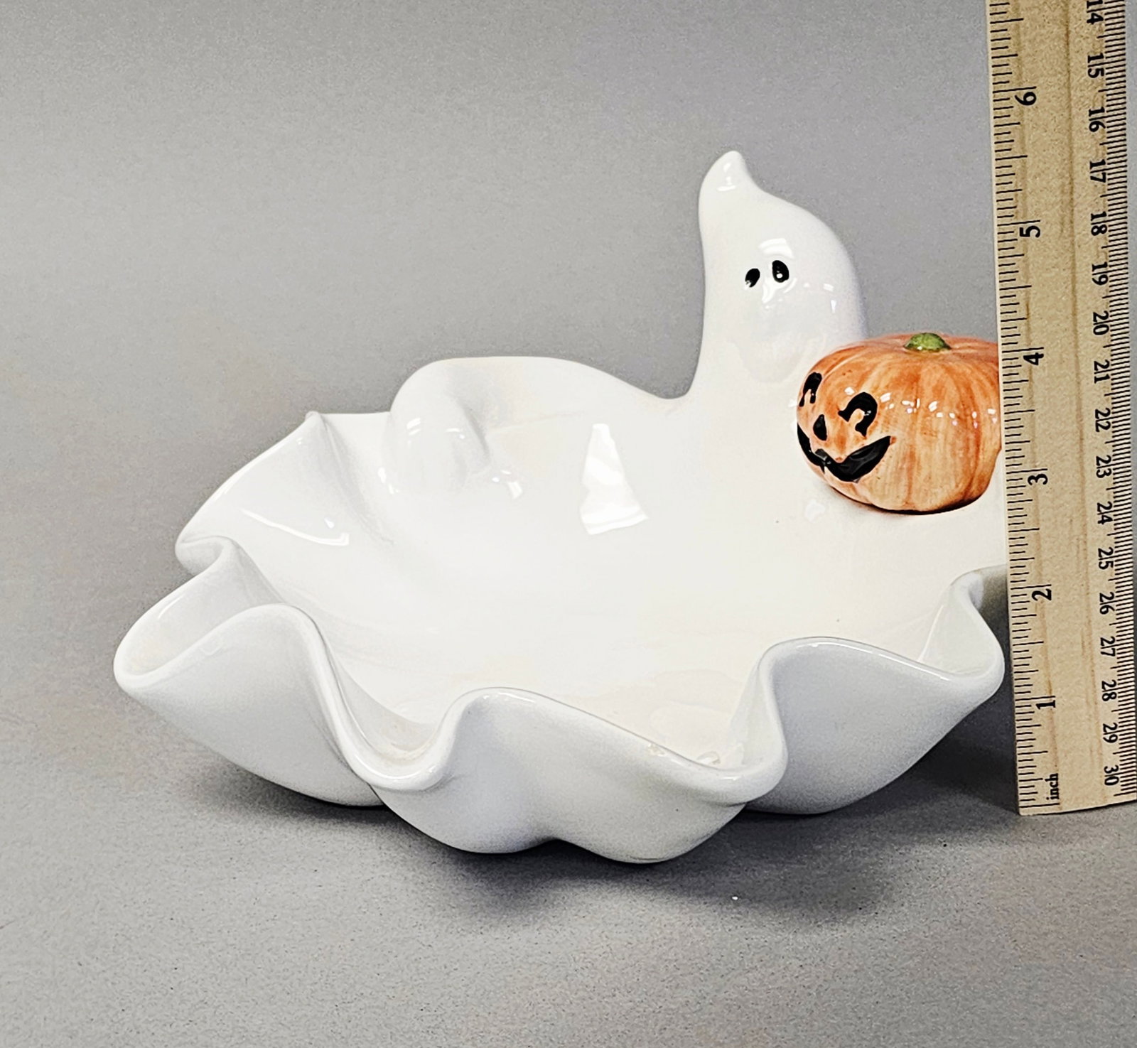 Fitz and Floyd Ghost Server Nut Dish - 4