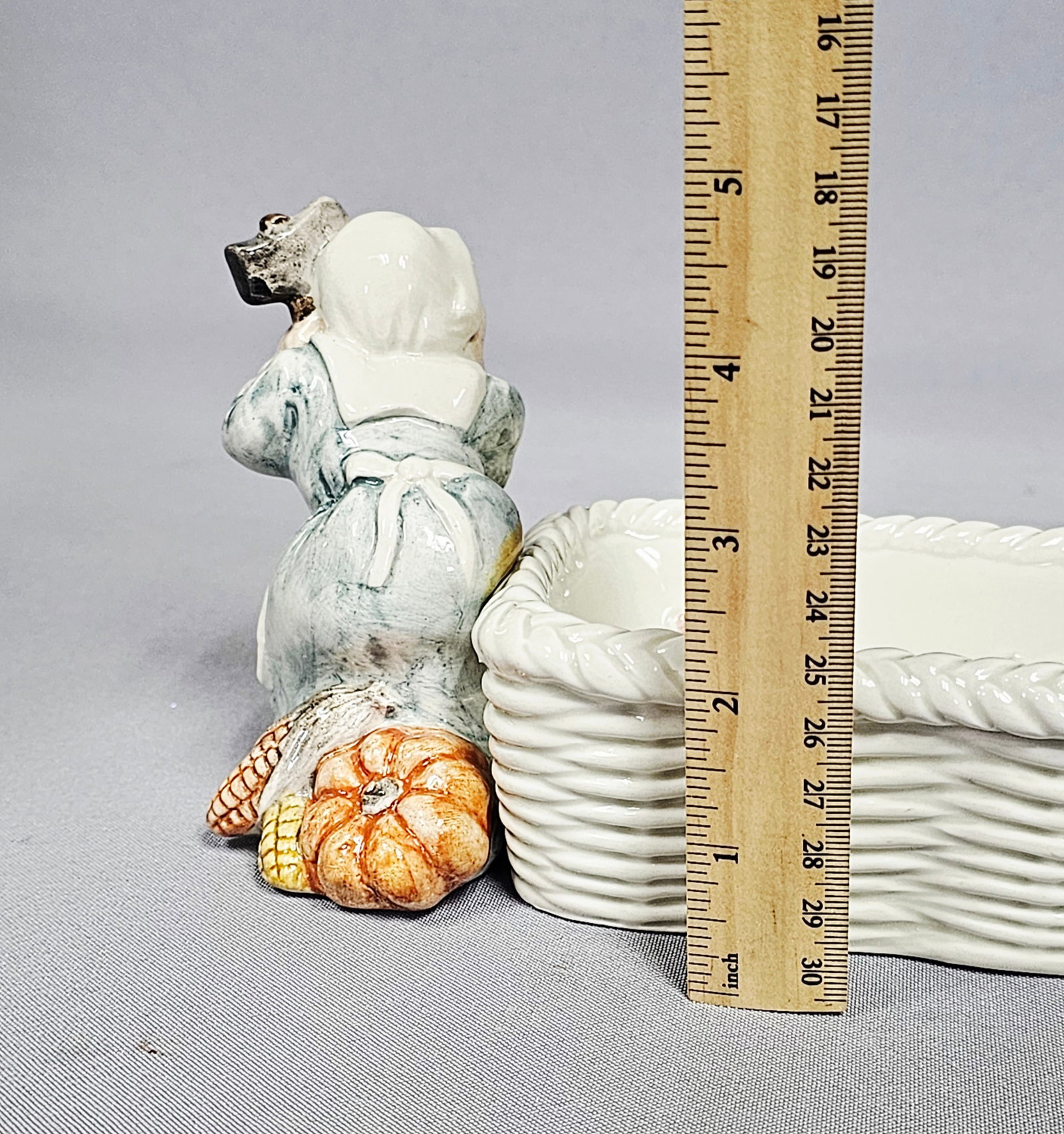 Fitz and Floyd Pilgrim's Progress Ceramic Tidbit Dish - 6