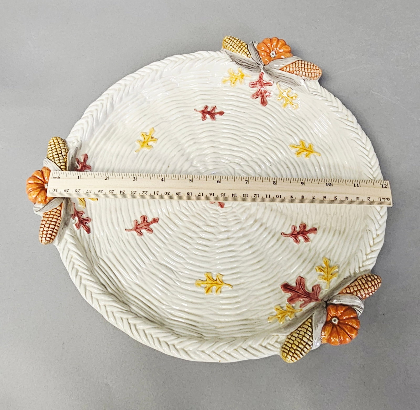 Fitz and Floyd Pilgrims Progress Ceramic Platter - 3