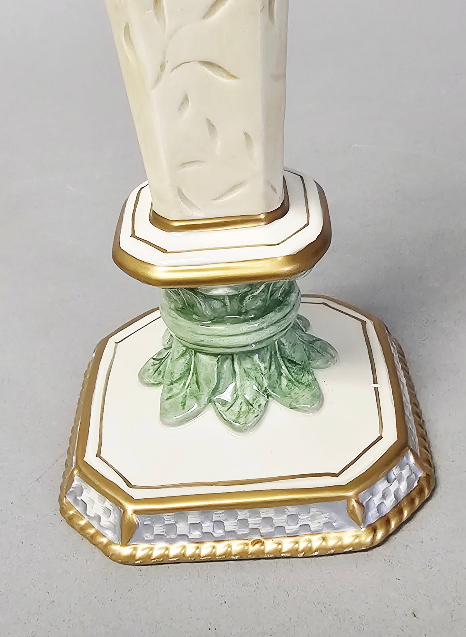 Fitz and Floyd Classics Gregorian Pattern Candleholder - 2