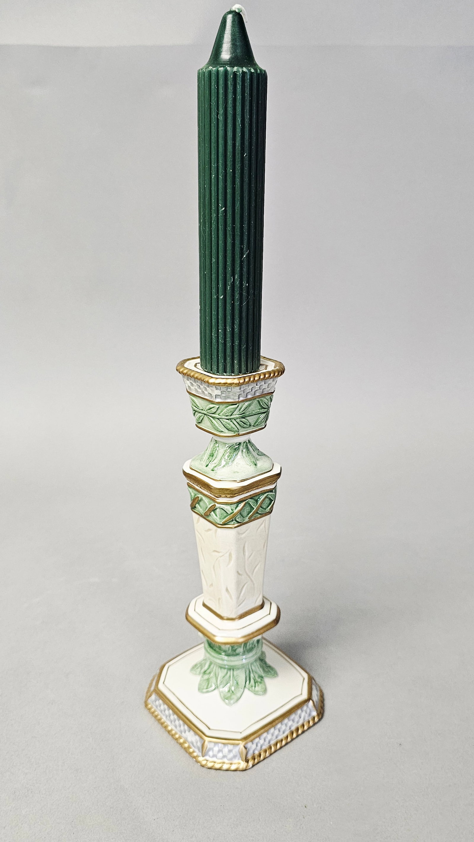 Fitz and Floyd Classics Gregorian Pattern Candleholder - 4