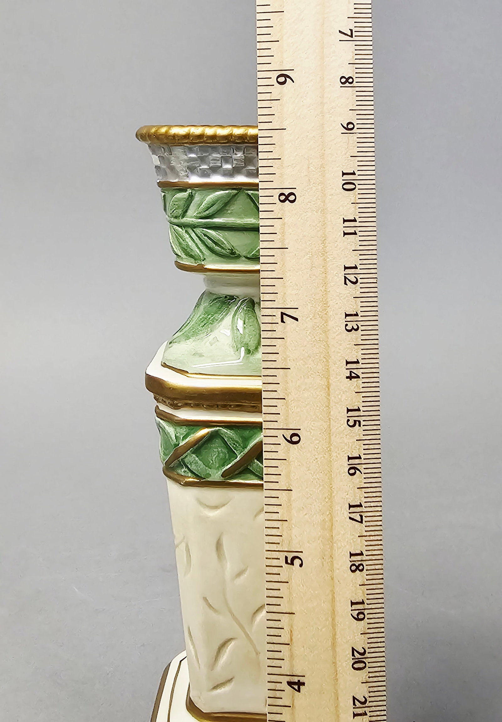 Fitz and Floyd Classics Gregorian Pattern Candleholder - 5