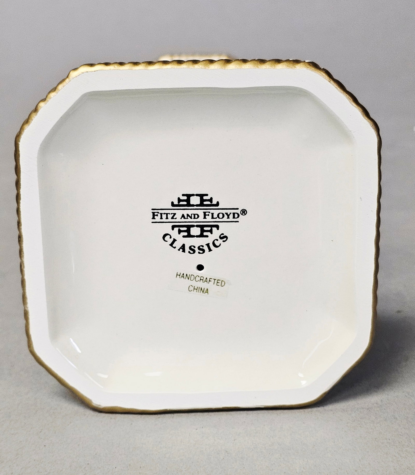 Fitz and Floyd Classics Gregorian Pattern Candleholder - 7
