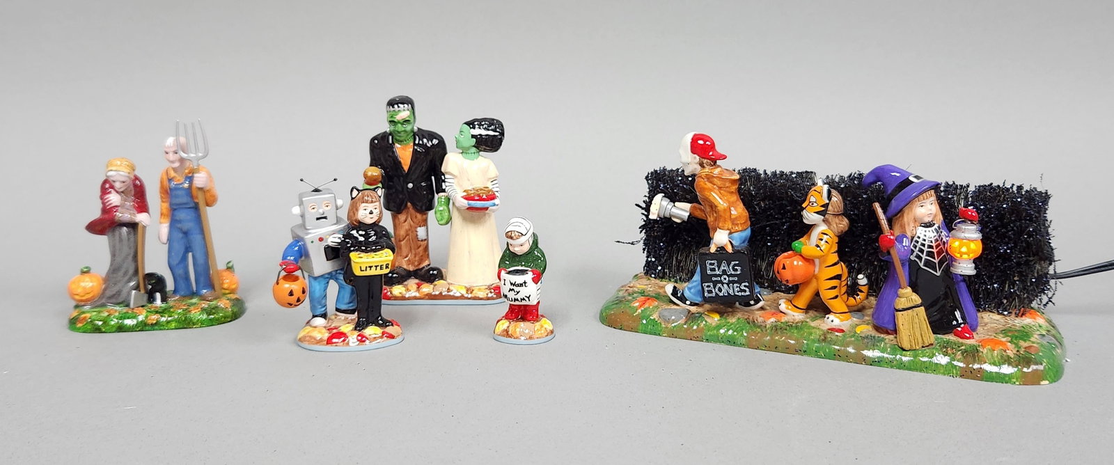 Dept 56 Halloween Ceramic Figurines (1 of 9)
