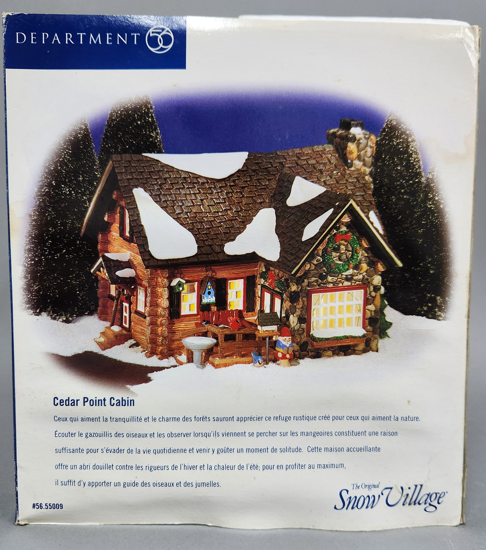 Dept 56 Cedar Point Cabin - 7